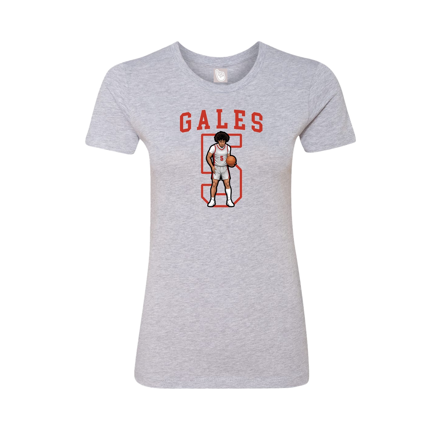 Fitted Women's Tee — Shirsey in Grey