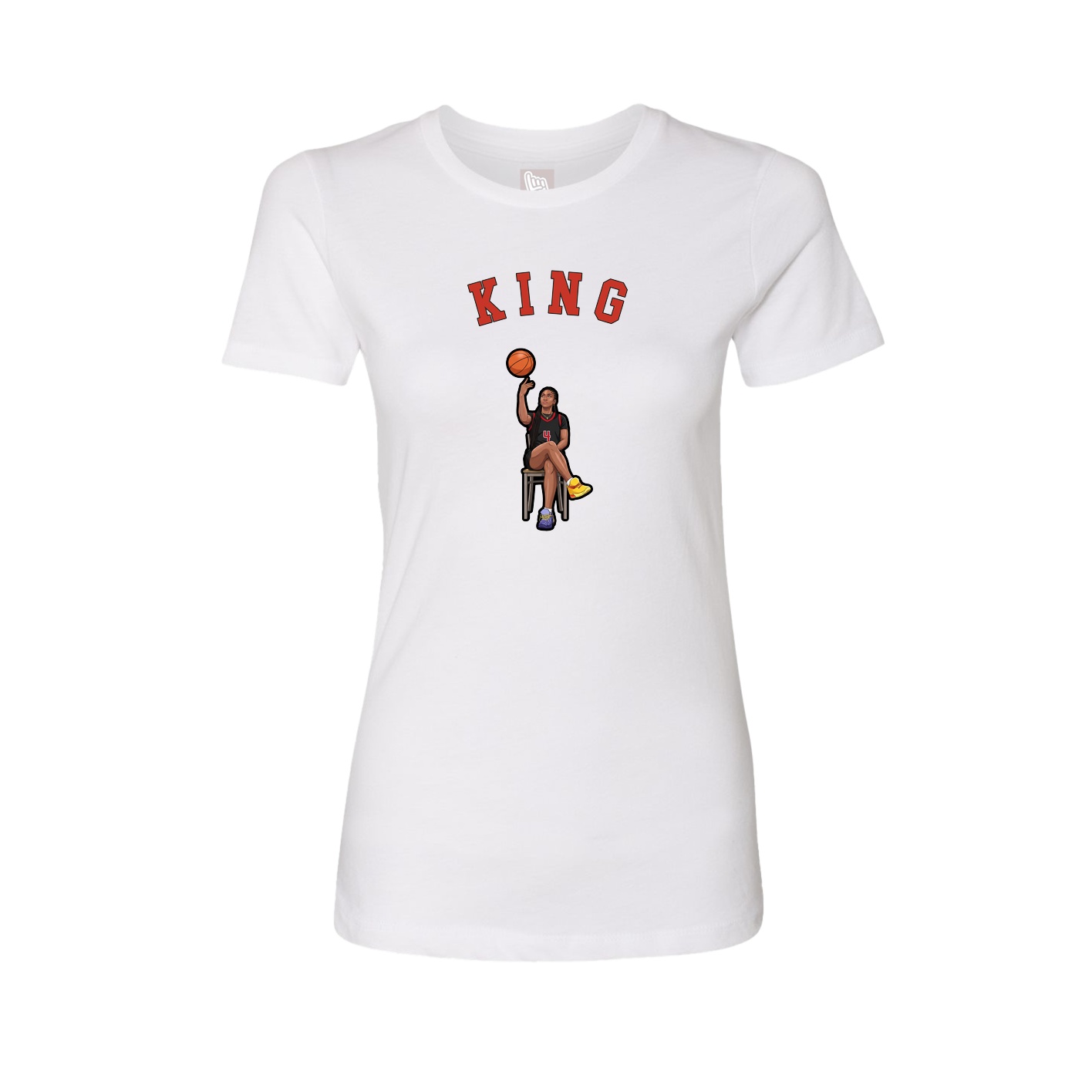 Womens Tee — Shirsey Arch in White