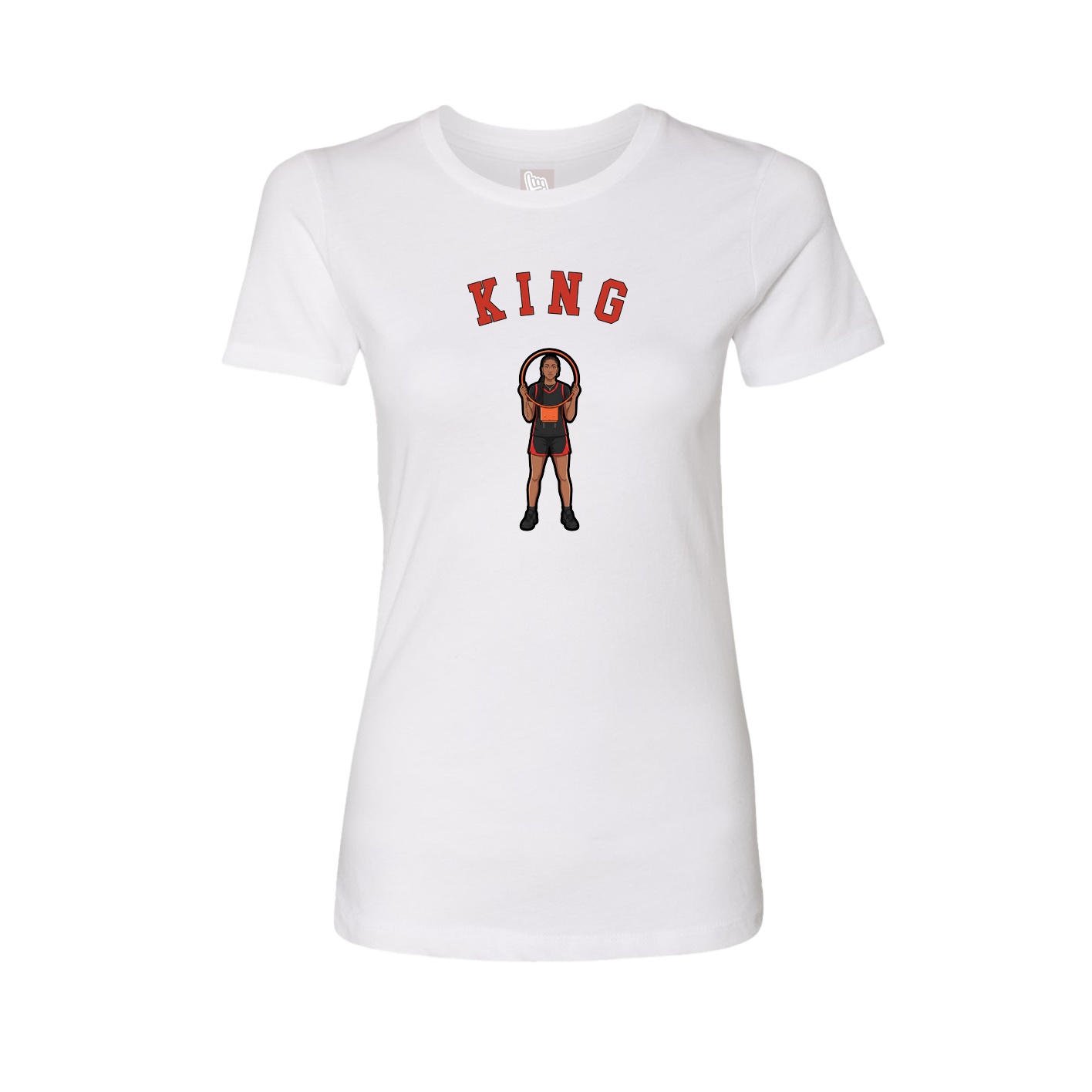 Womens Tee — Shirsey Arch in White