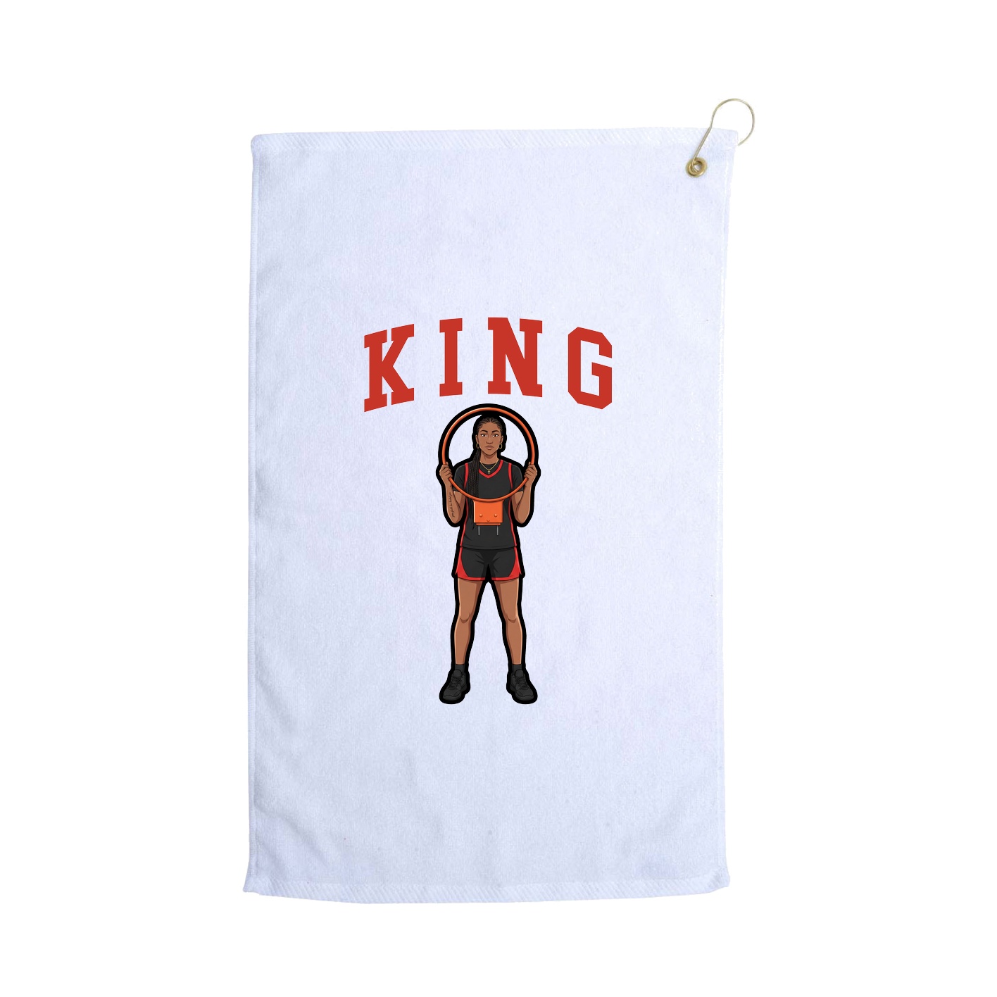 Golf Towel — Shirsey in White