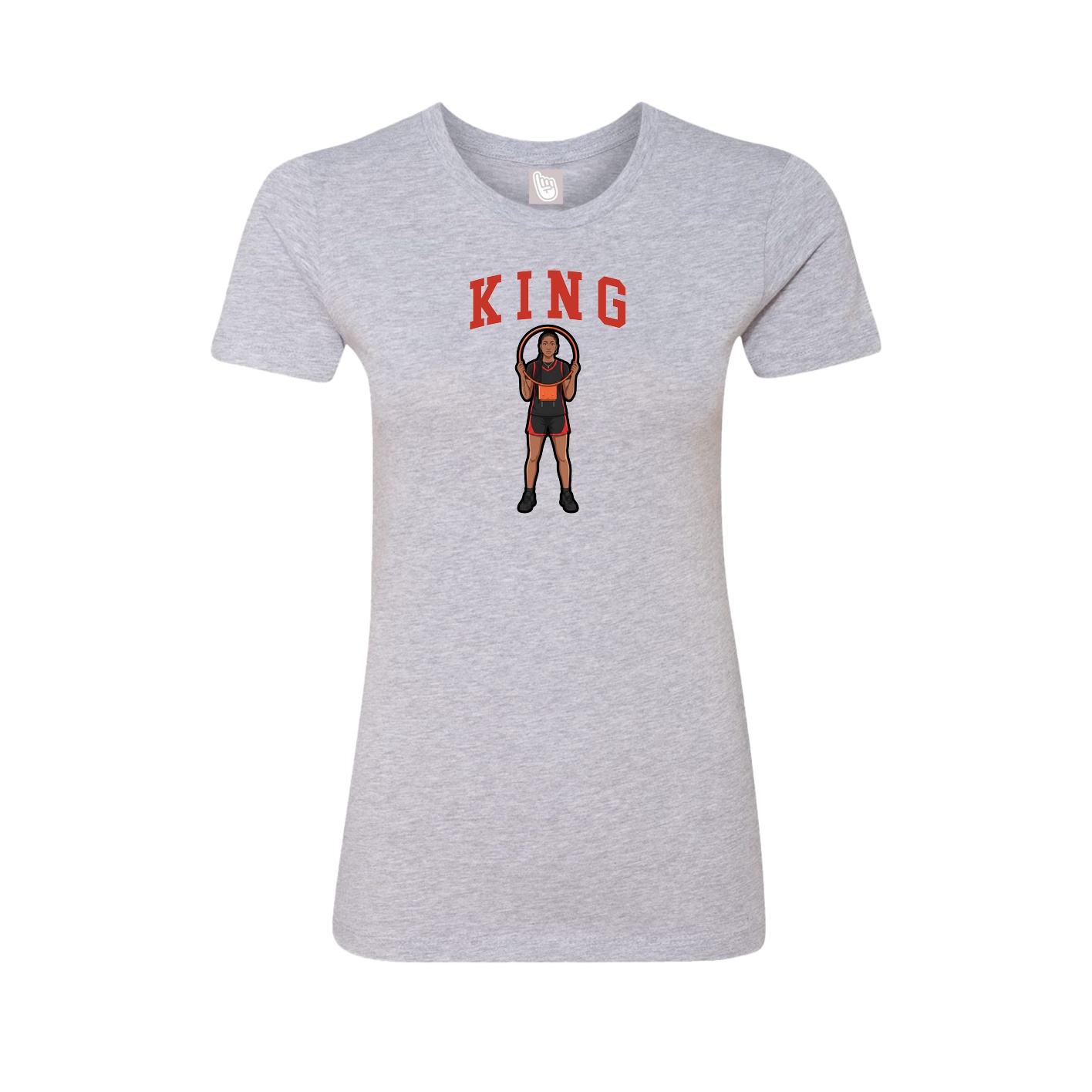 Womens Tee — Shirsey in Grey