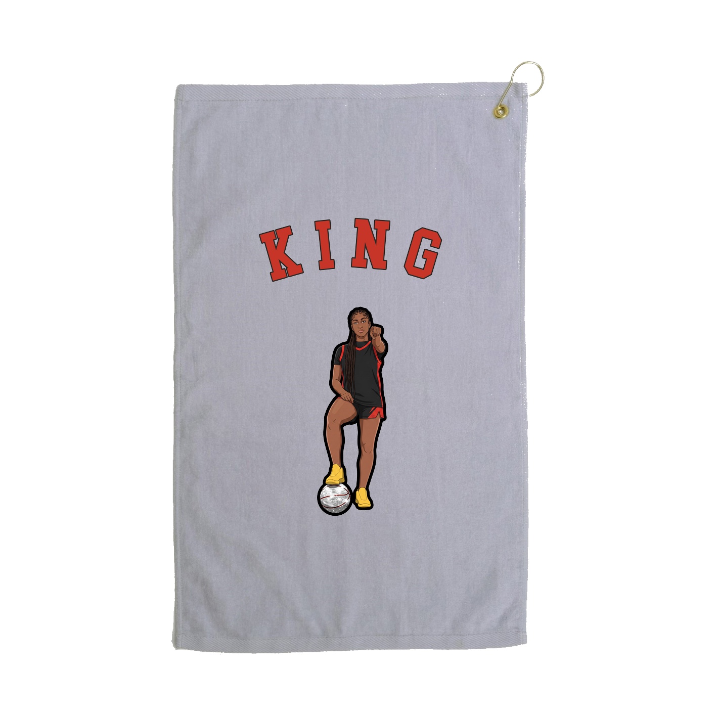 Golf Towel — Shirsey Arch in Grey
