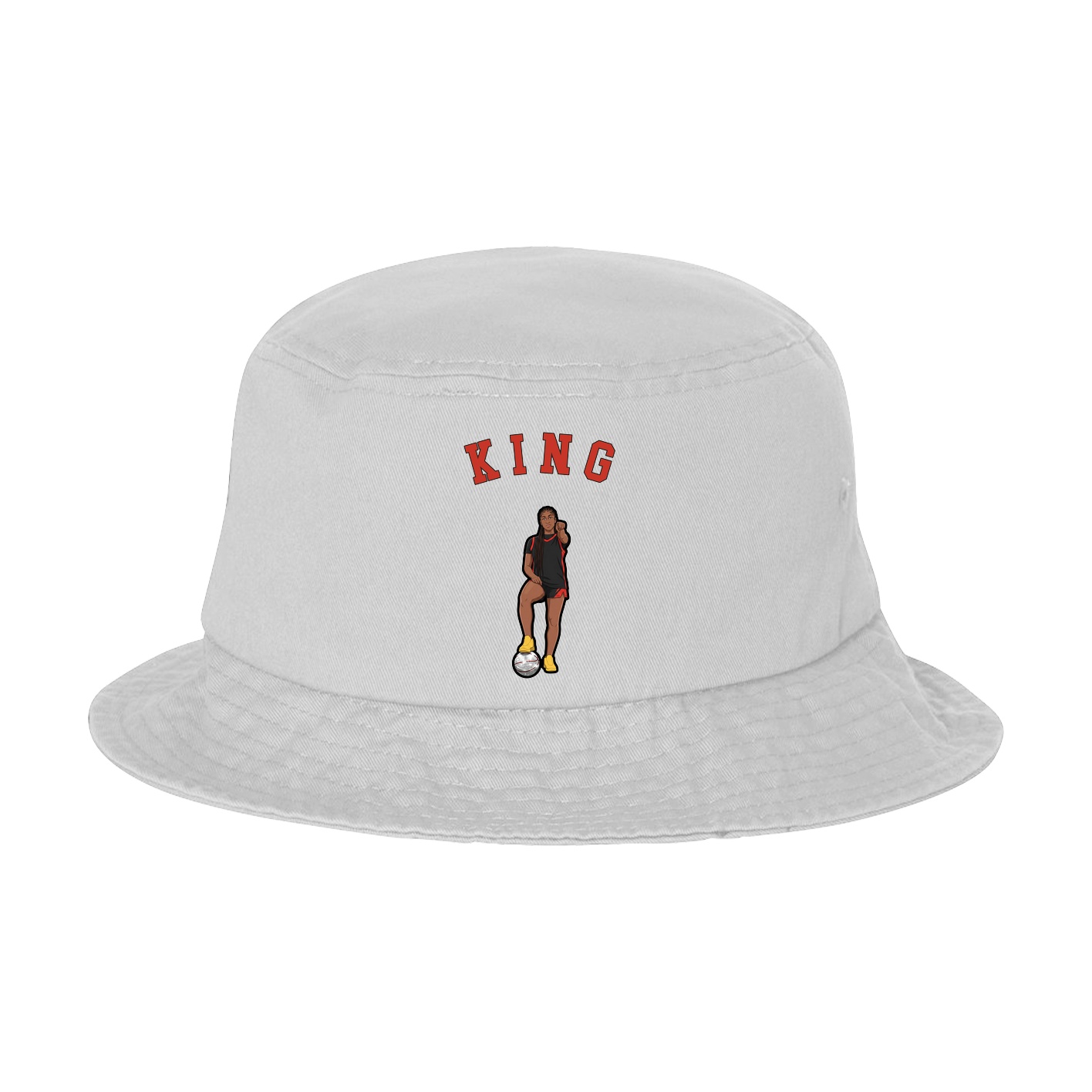 Bucket Cap — Shirsey Arch in White