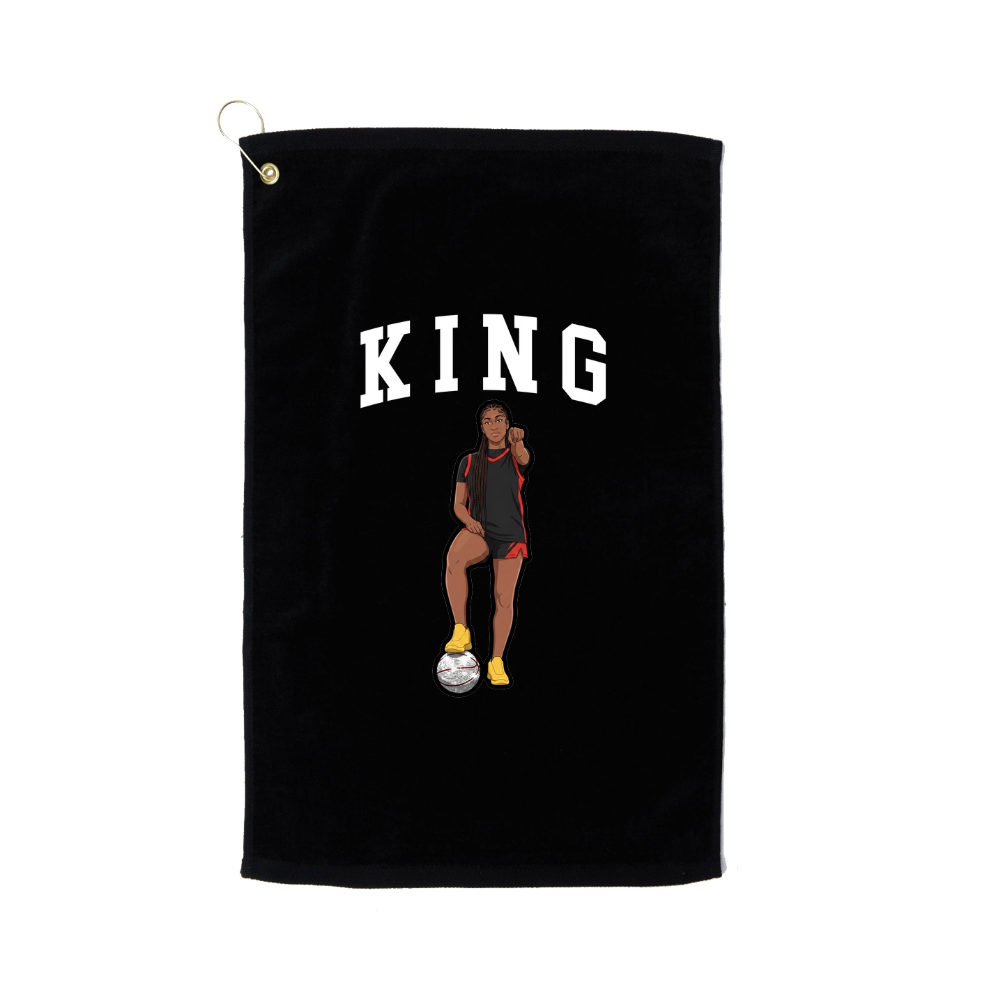 Golf Towel — Shirsey in Black