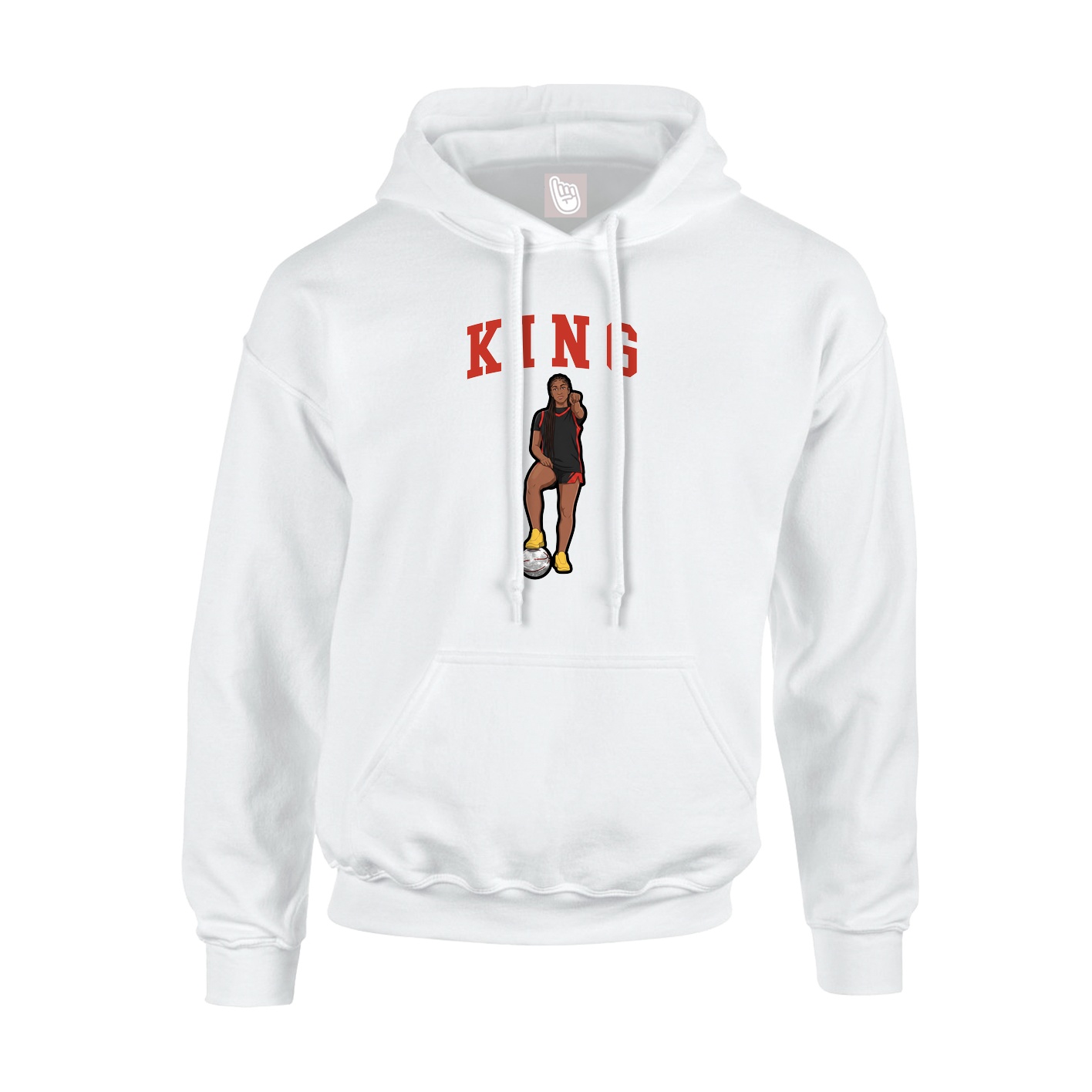Youth Hoodie — Shirsey in White