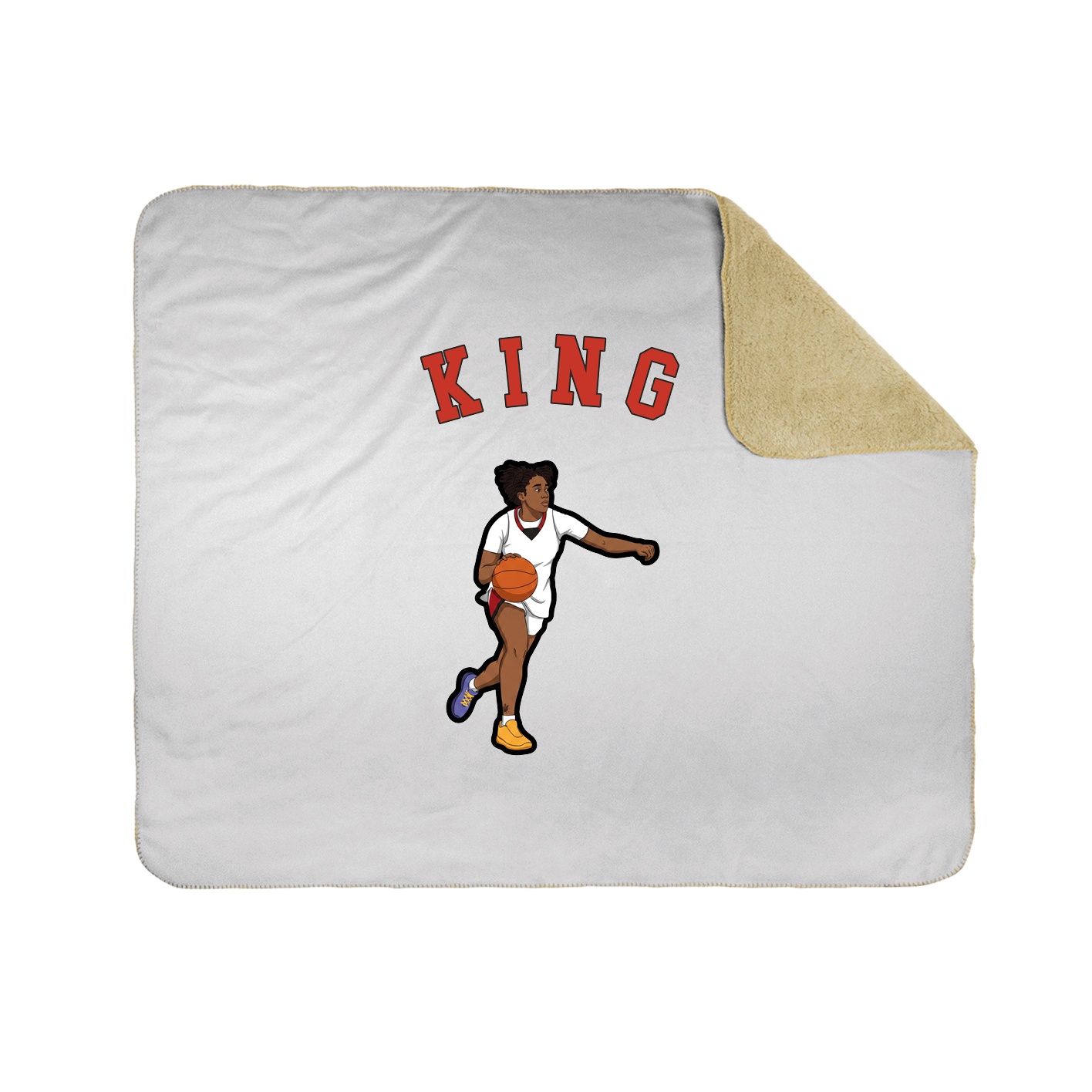 Throw Blanket — Shirsey Arch in White