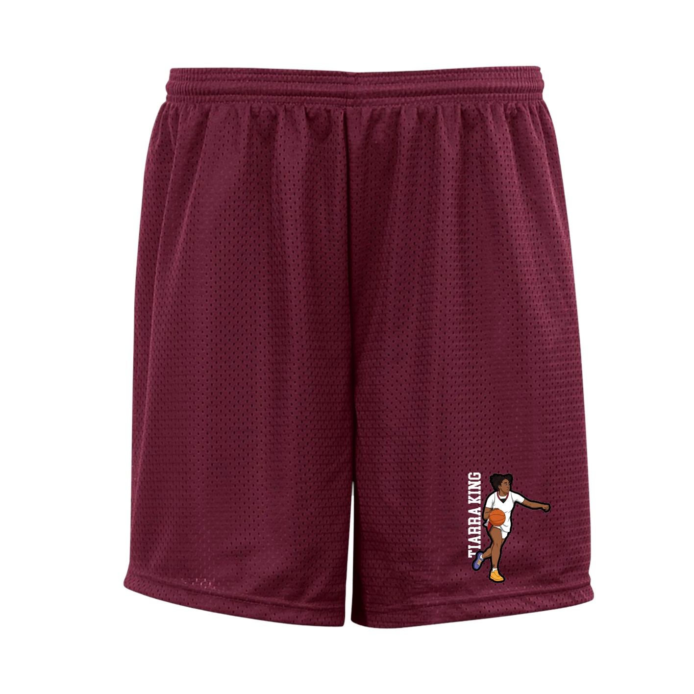 Shorts — Name Vertical in Cardinal