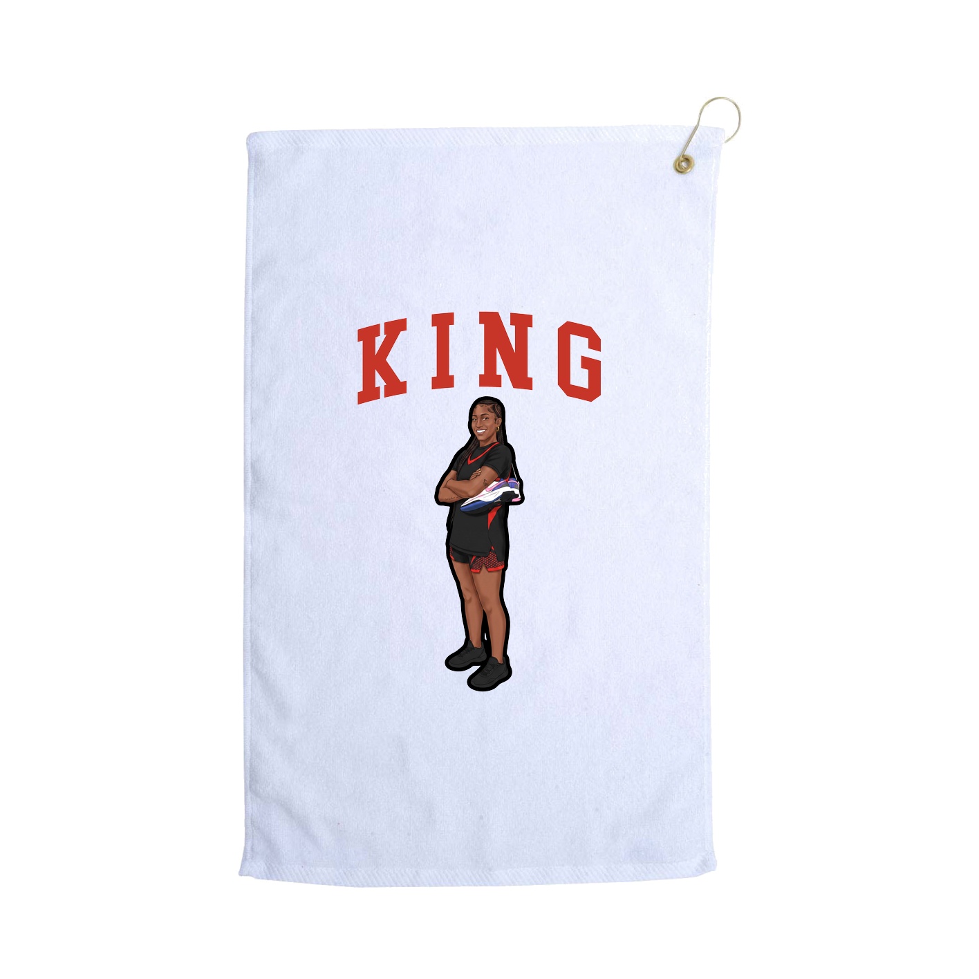 Golf Towel — Shirsey in White