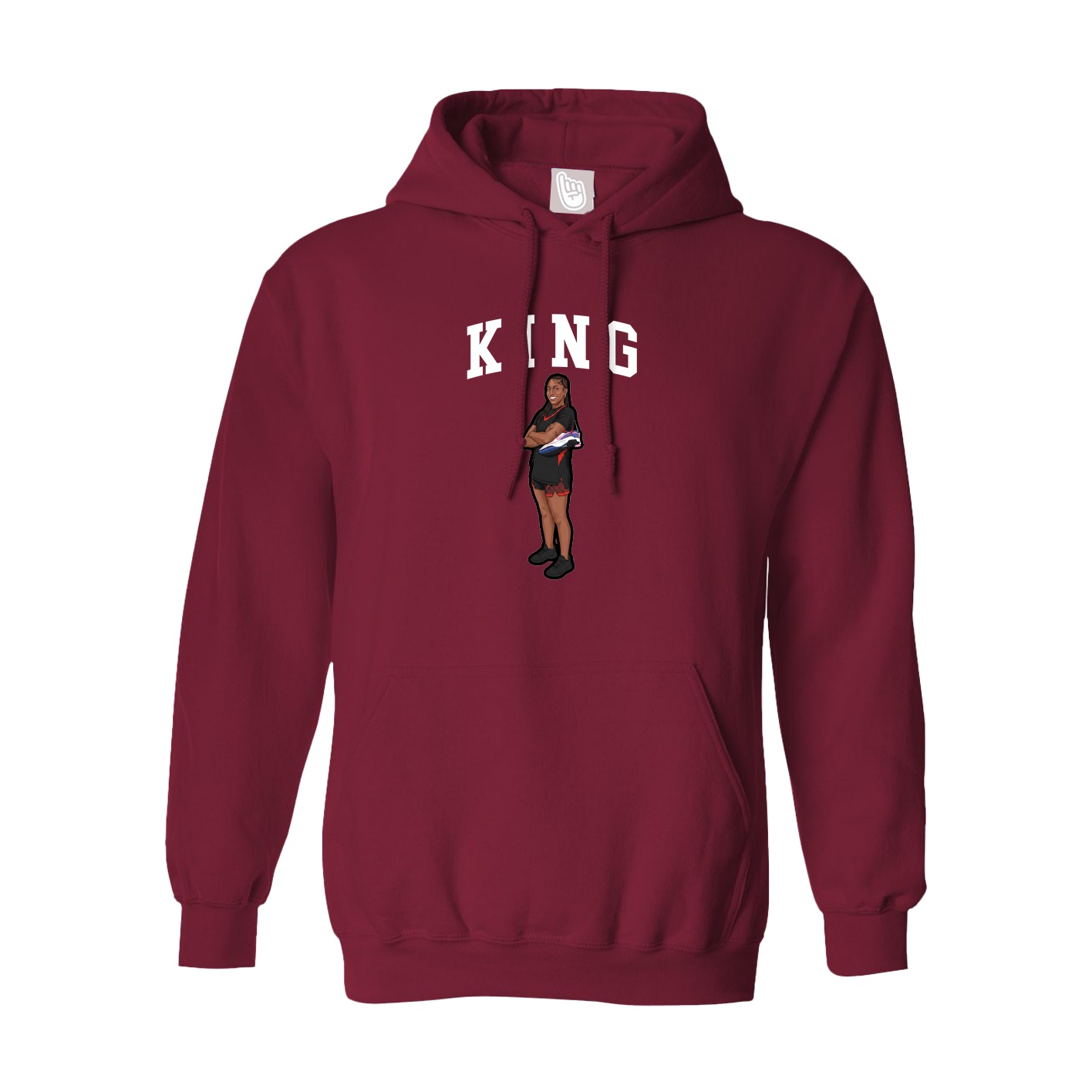 Hoodie — Shirsey in Cardinal