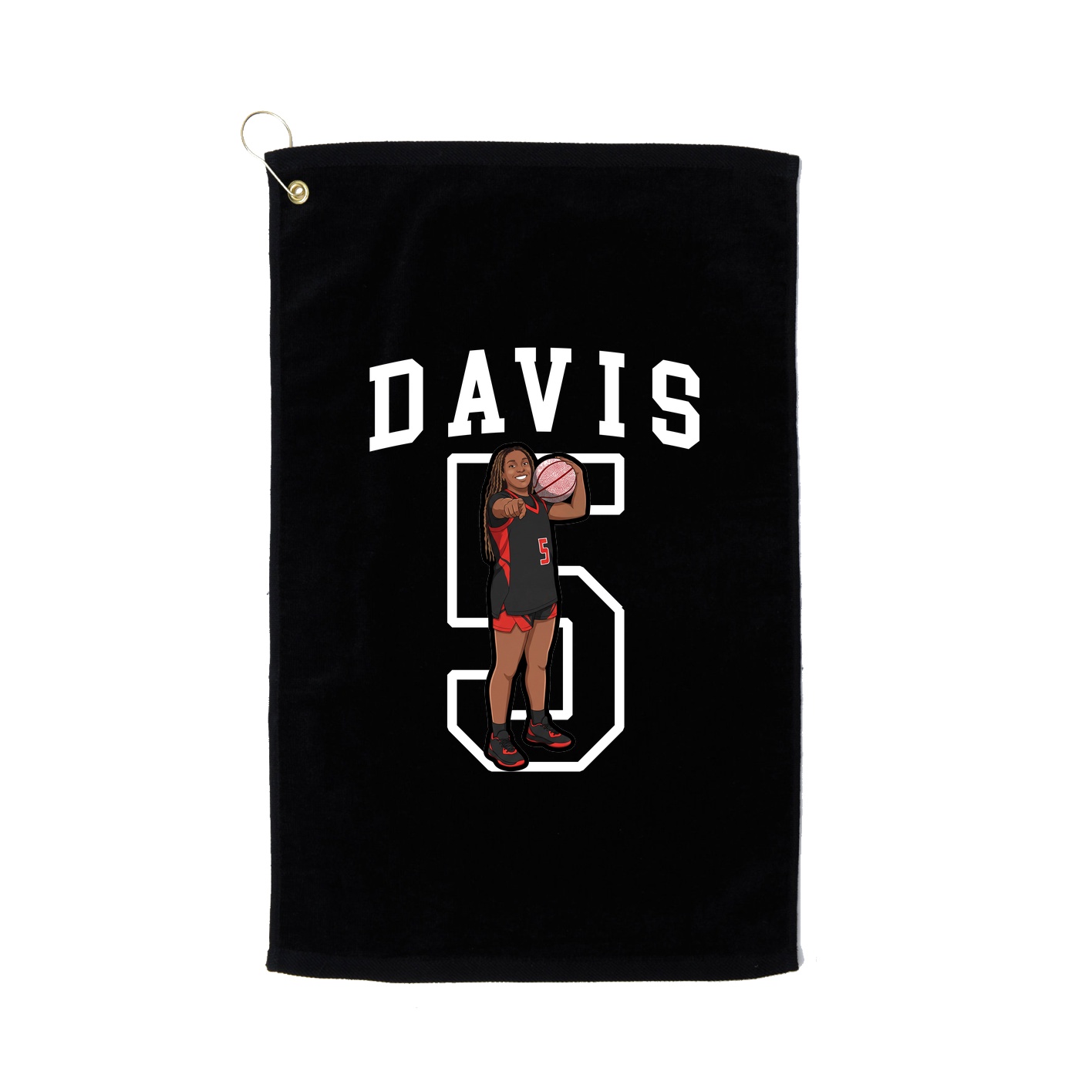 Golf Towel — Shirsey in Black