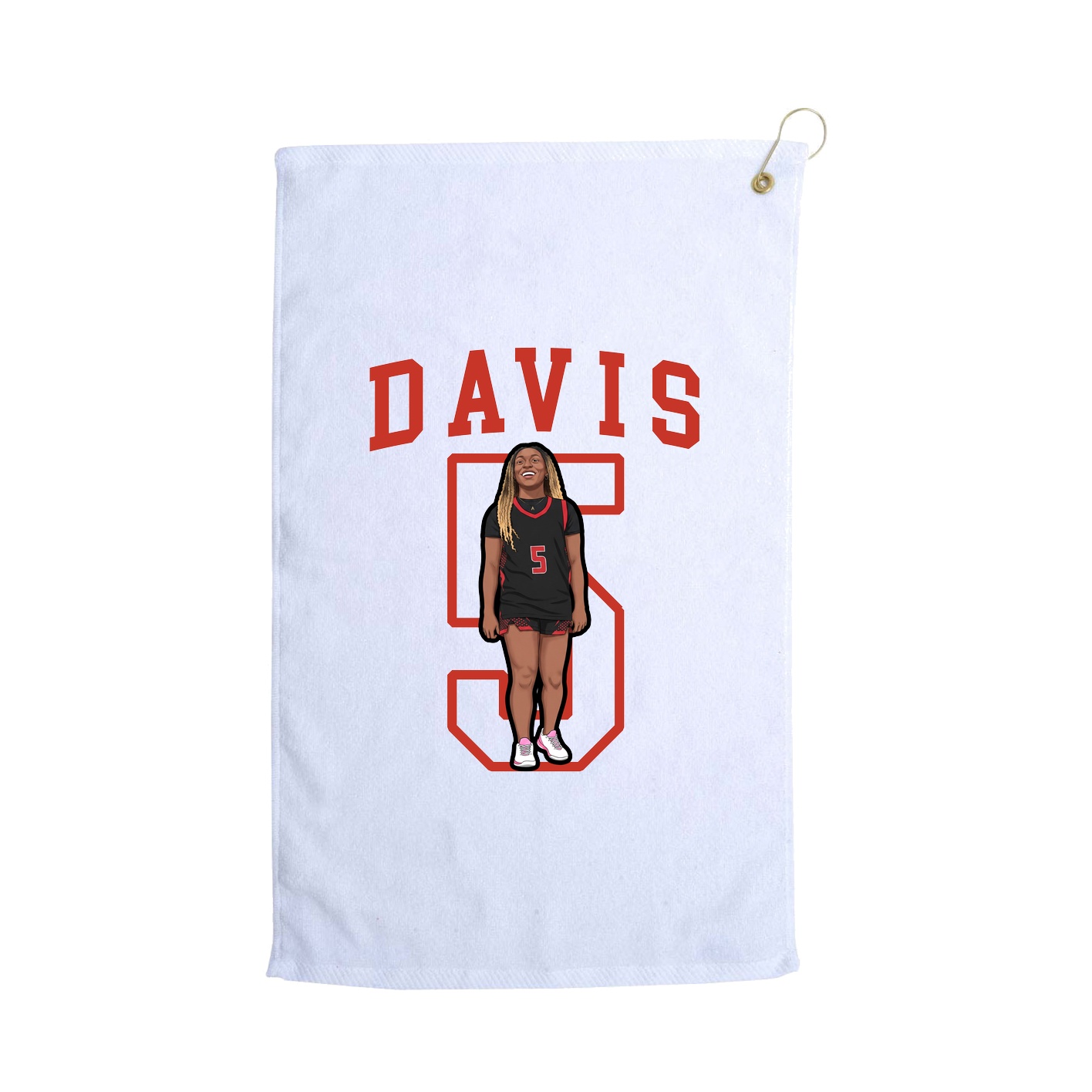 Golf Towel — Shirsey in White