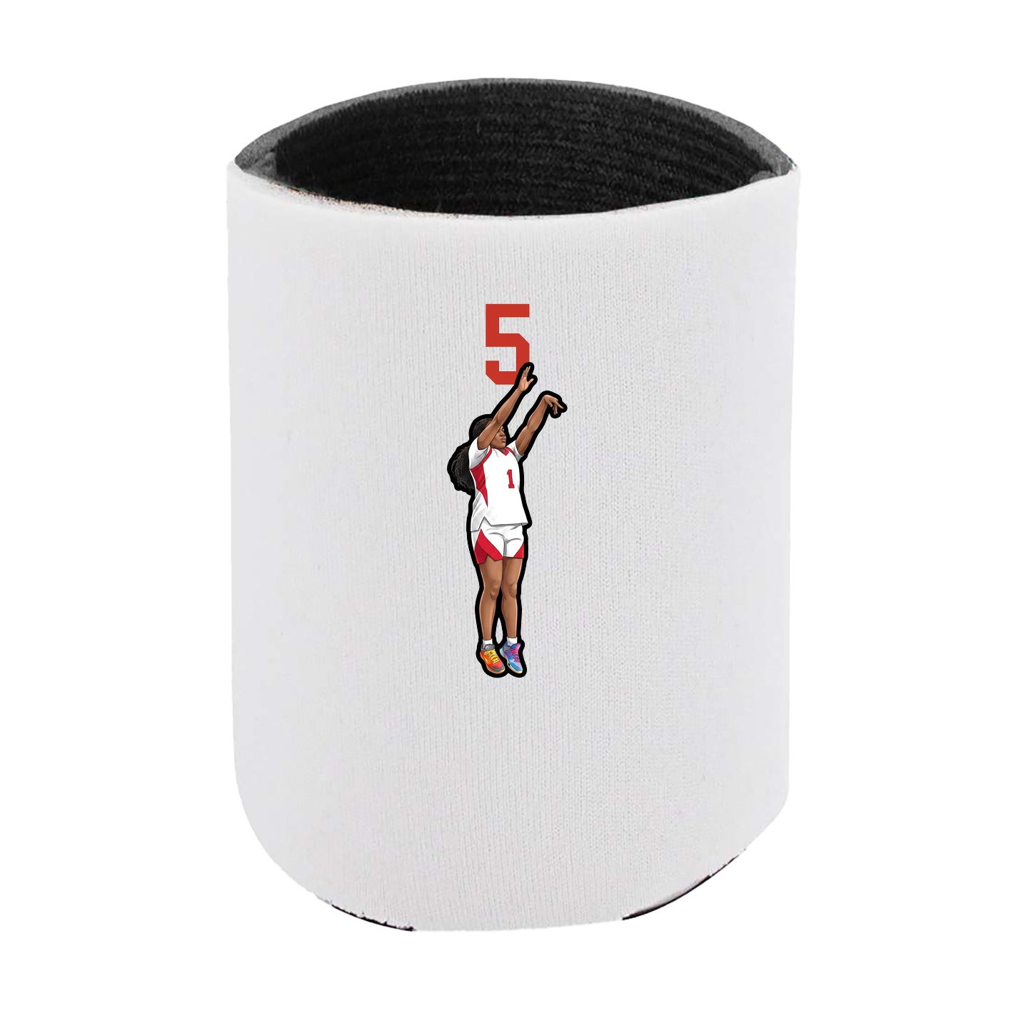 Can Holder — Number Top in White