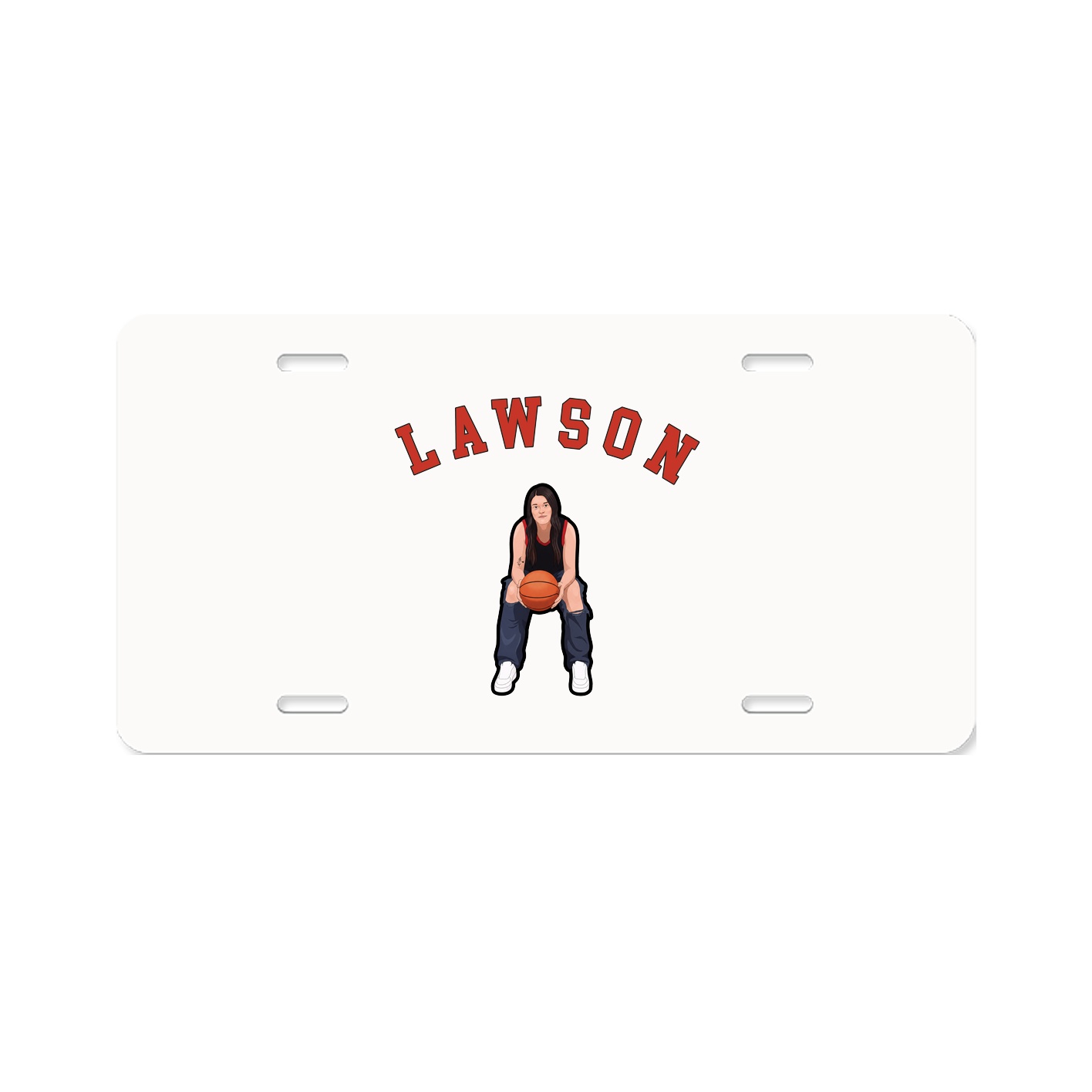 License Plate — Shirsey Arch in Classic