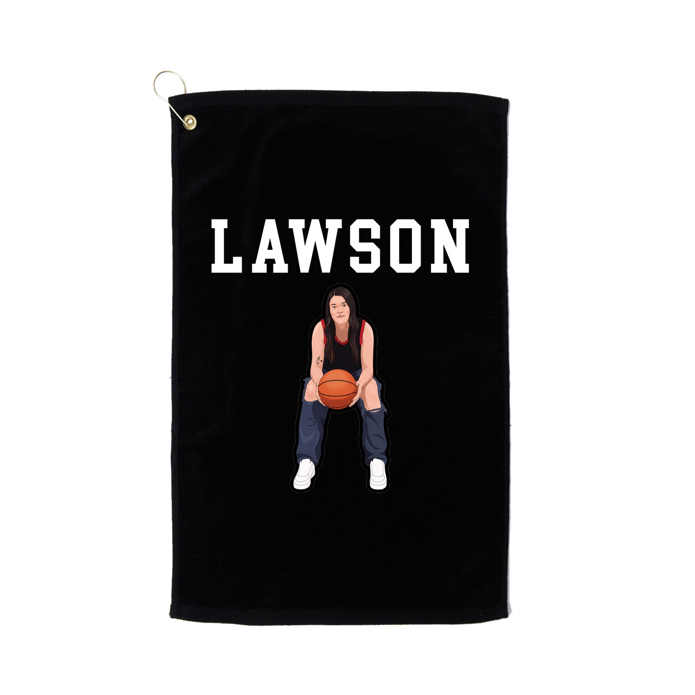 Golf Towel — Shirsey in Black