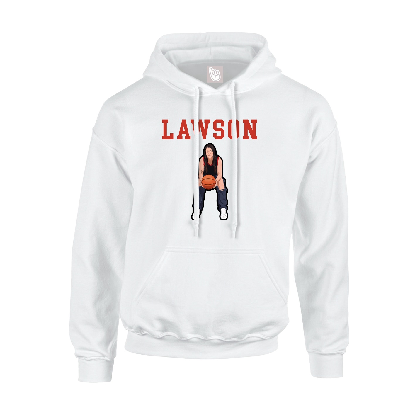Youth Hoodie — Shirsey in White