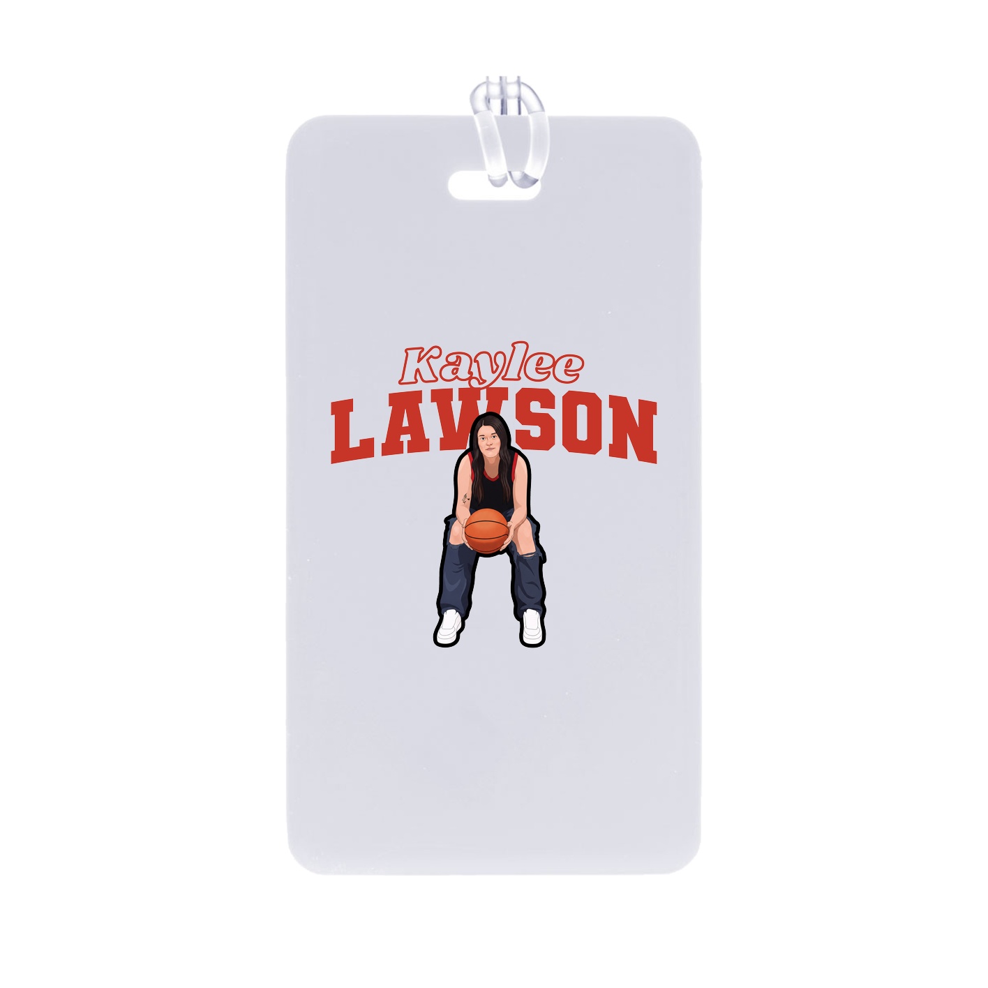Bag Tag — Name Arch in Classic