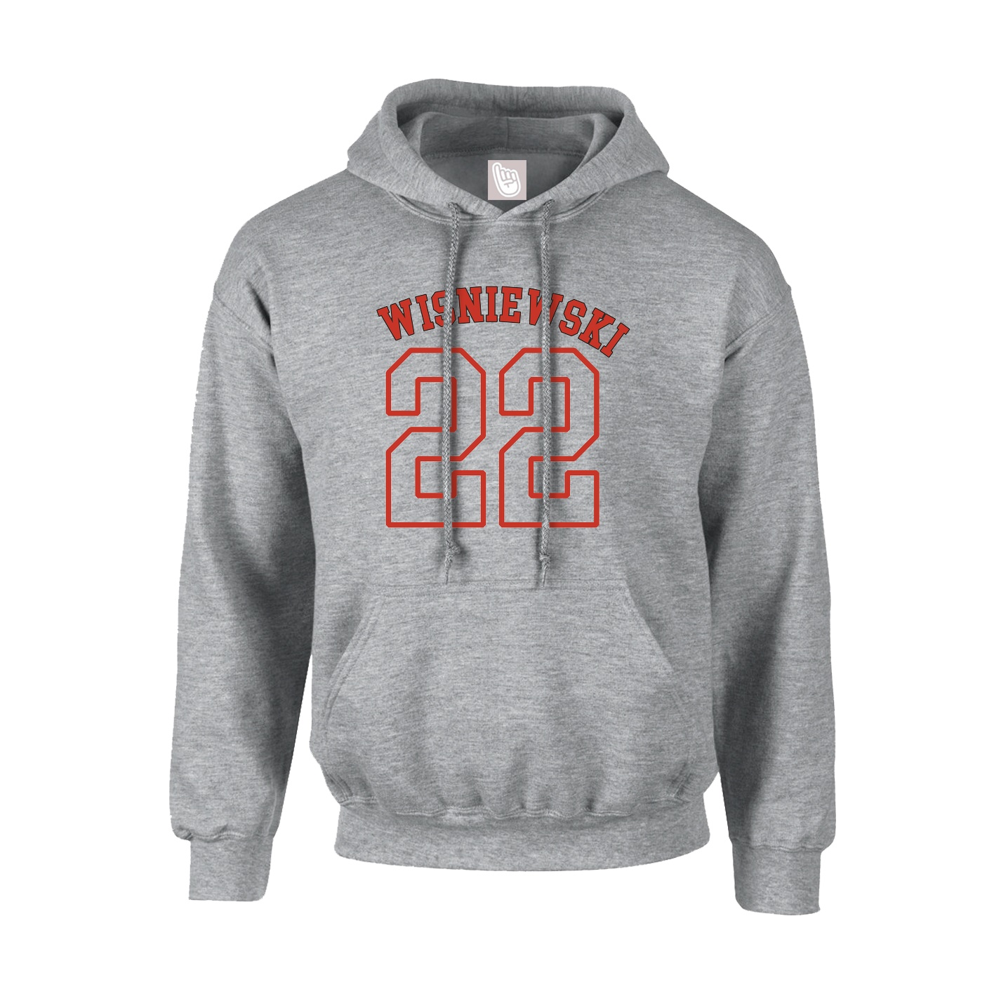 Youth Hoodie — Shirsey Arch in Grey