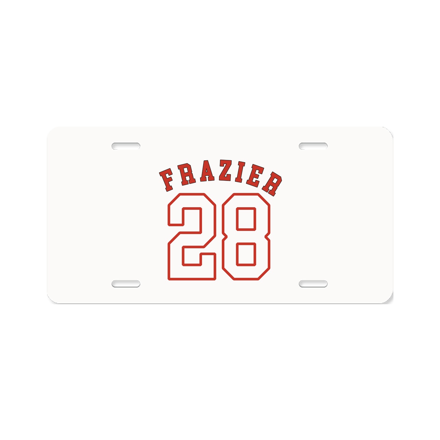 License Plate — Shirsey Arch in Classic