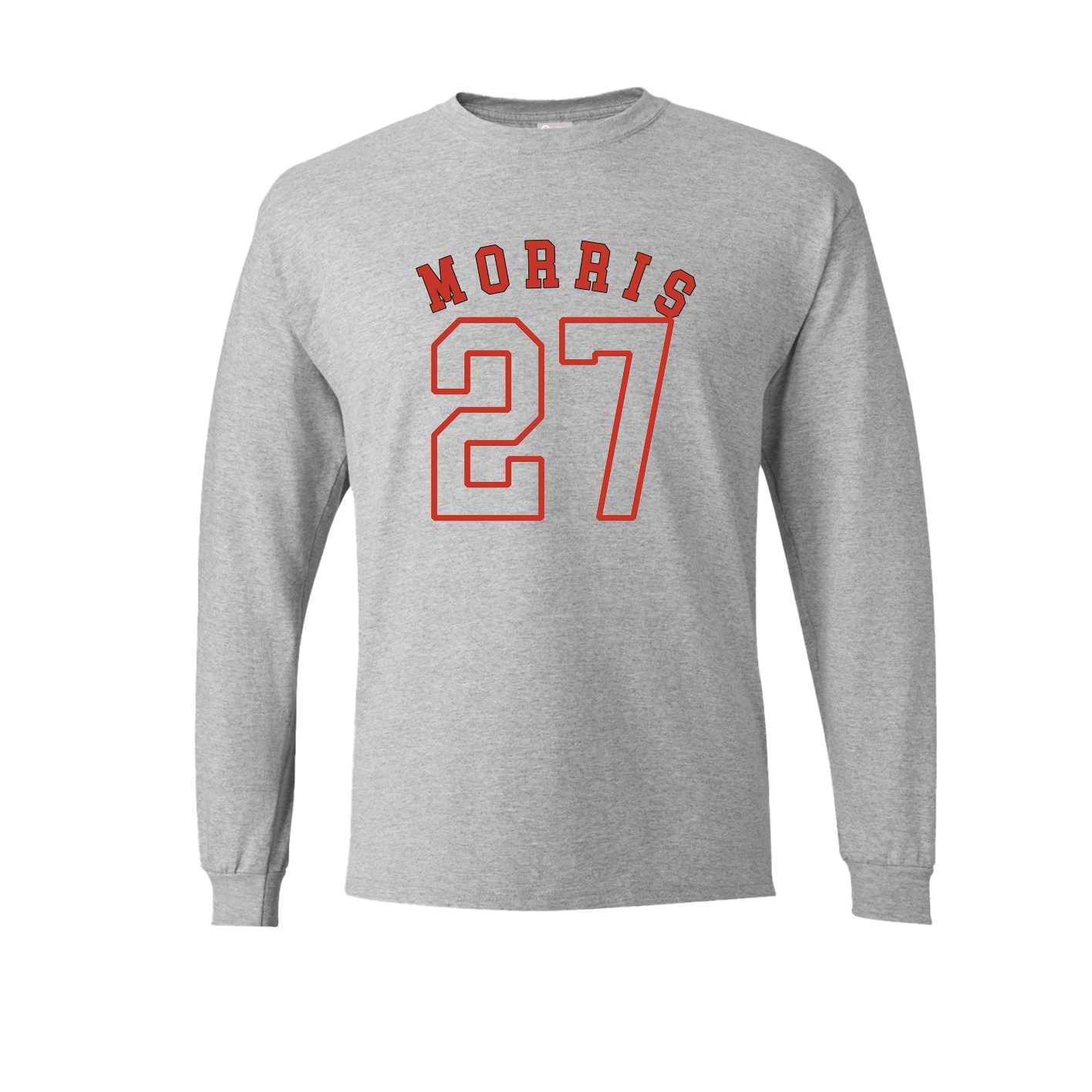 Long Sleeve Tee — Shirsey Arch in Grey