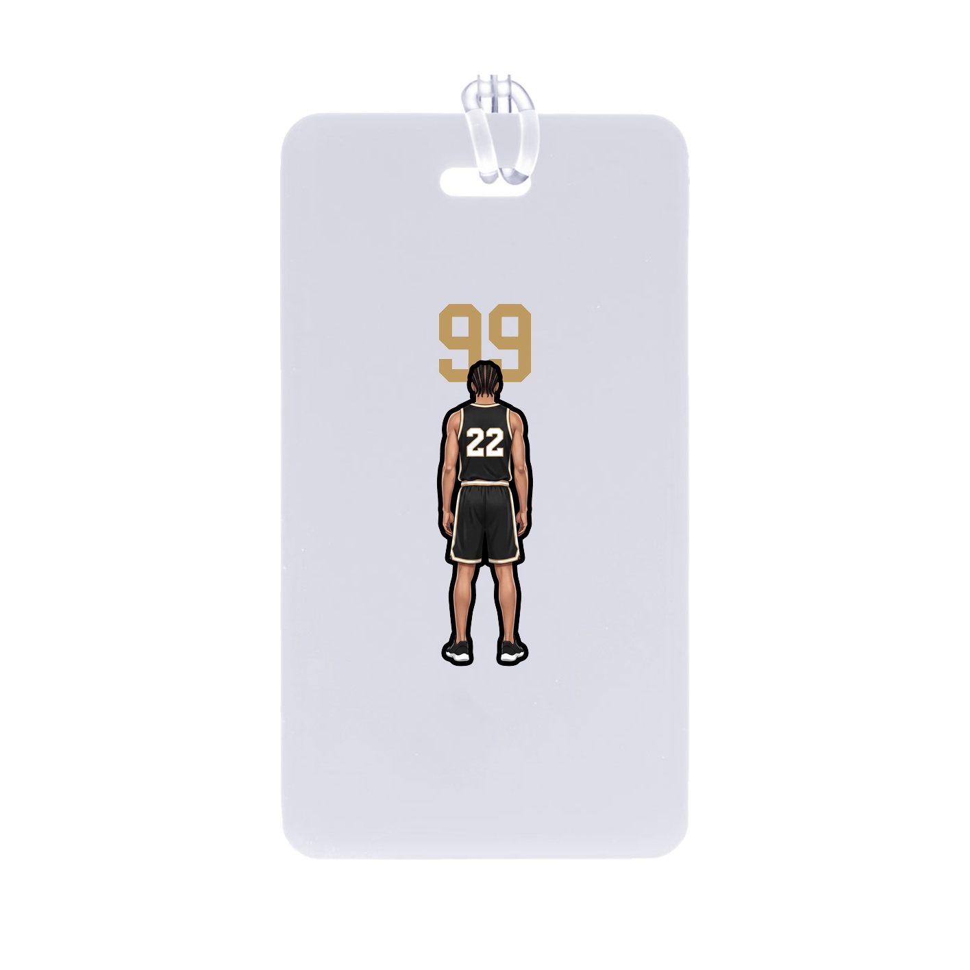 Bag Tag — Number Top in Classic
