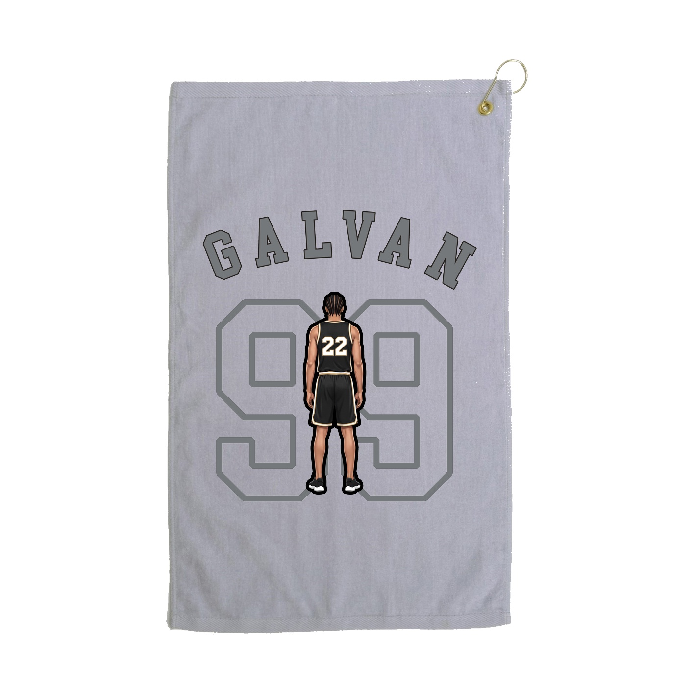 Golf Towel — Shirsey Arch in Grey