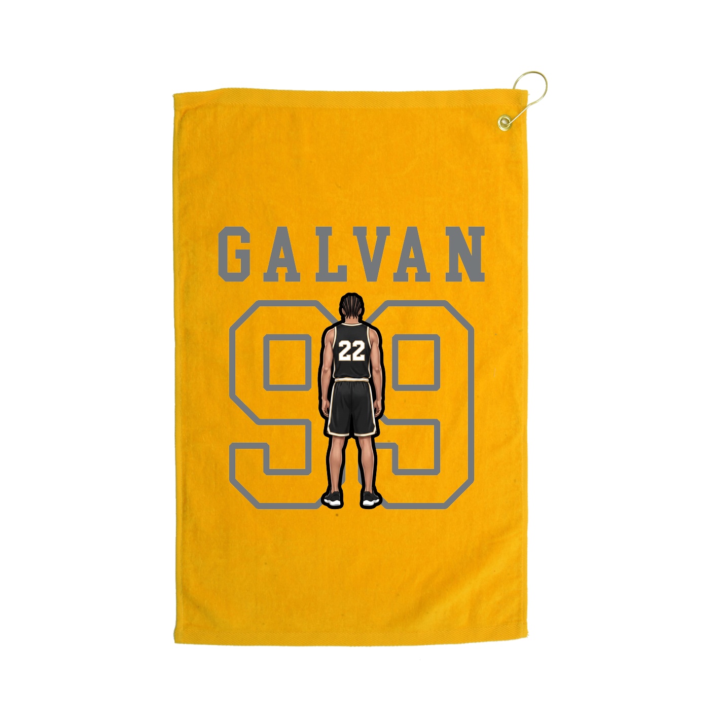 Golf Towel — Shirsey in Gold