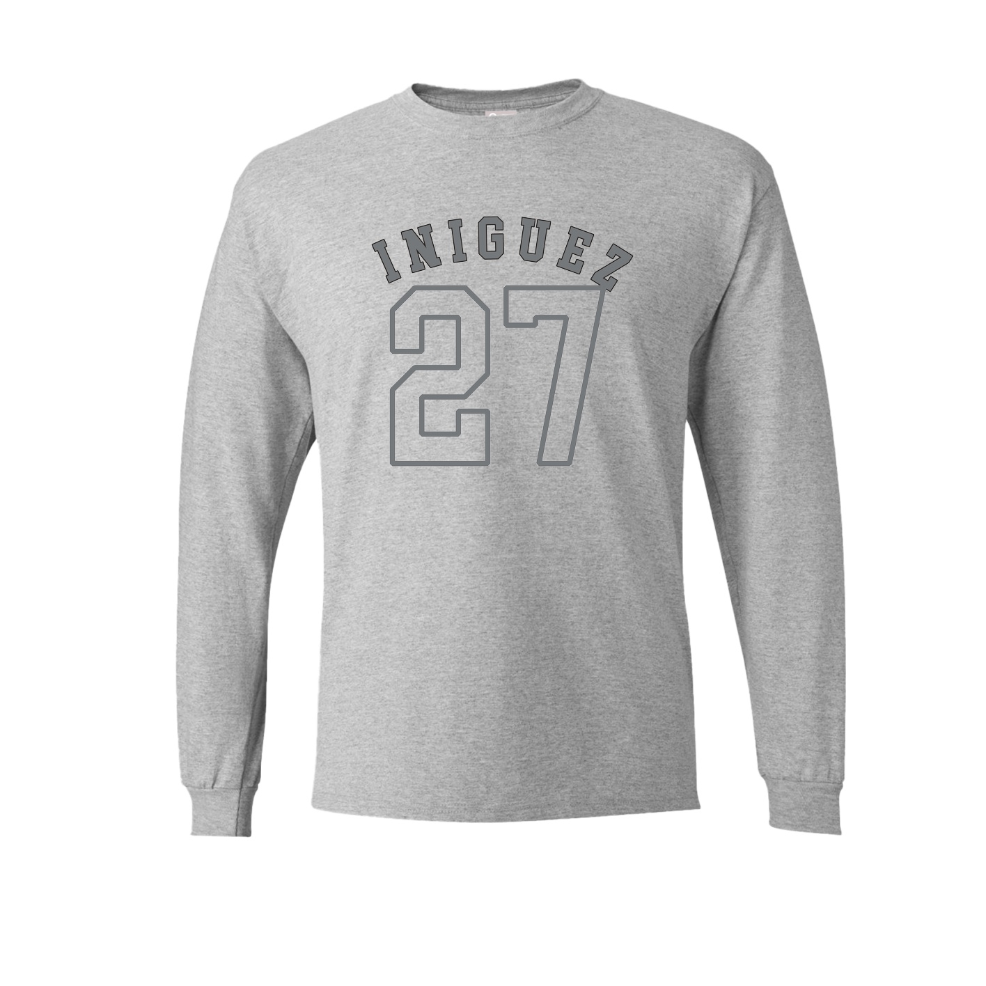 Long Sleeve Tee — Shirsey Arch in Grey