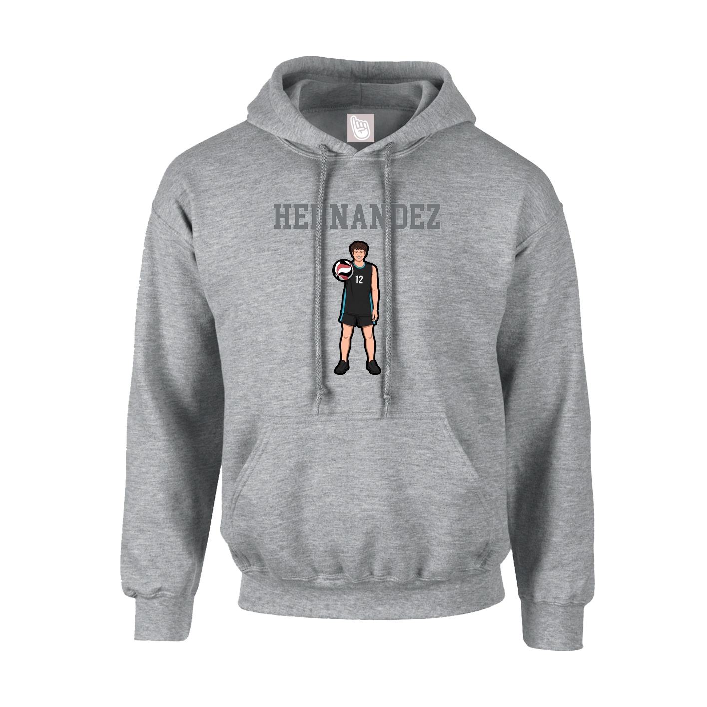 Hoodie — Shirsey in Grey