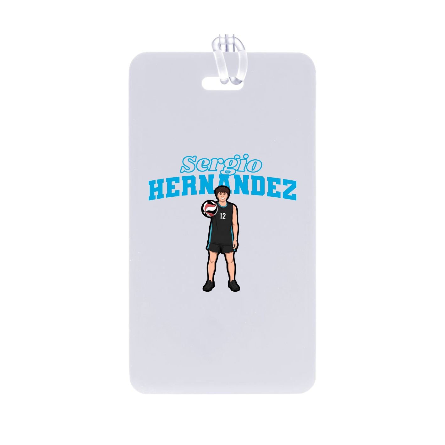 Bag Tag — Name Arch in Classic
