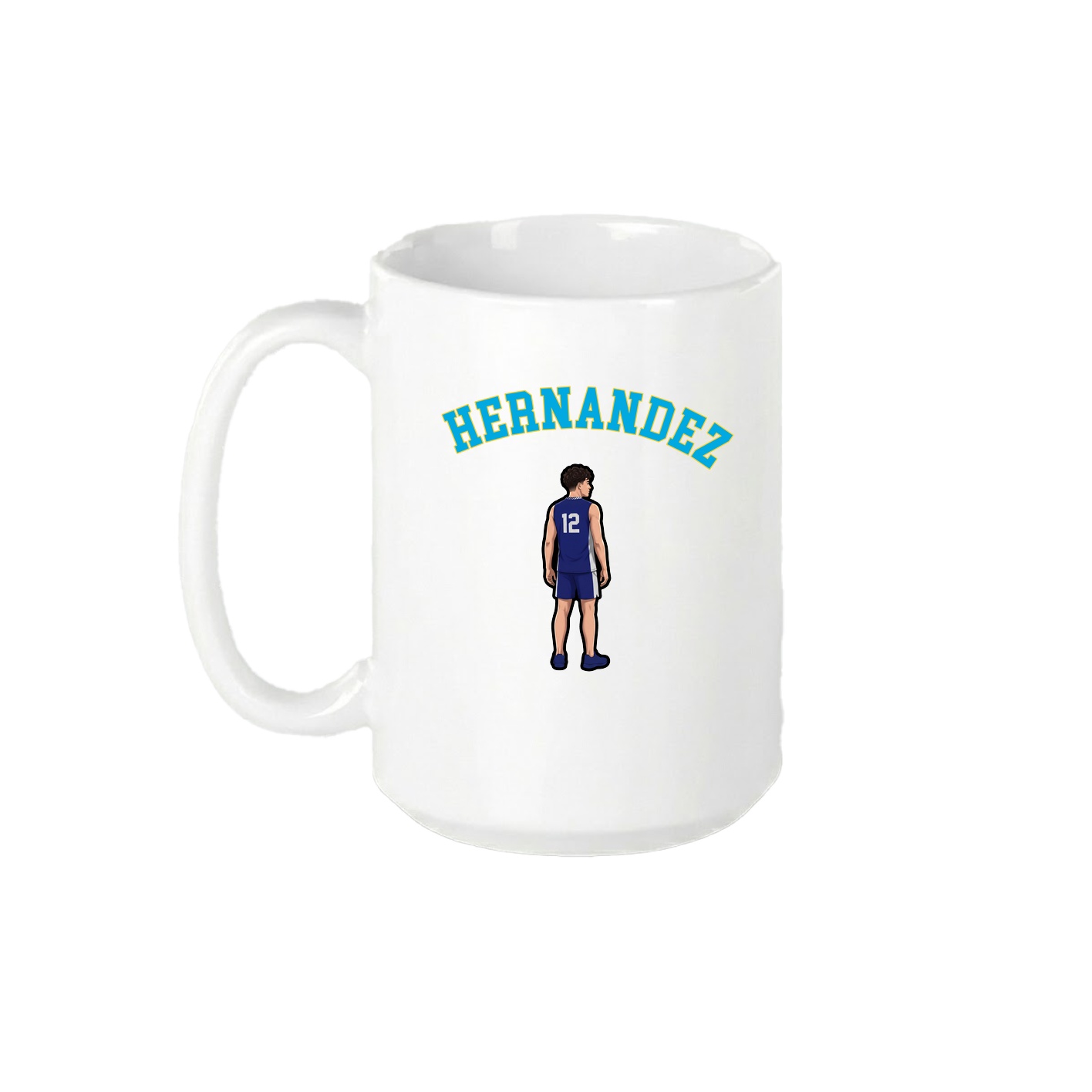 15oz Coffee Mug — Shirsey Arch in White