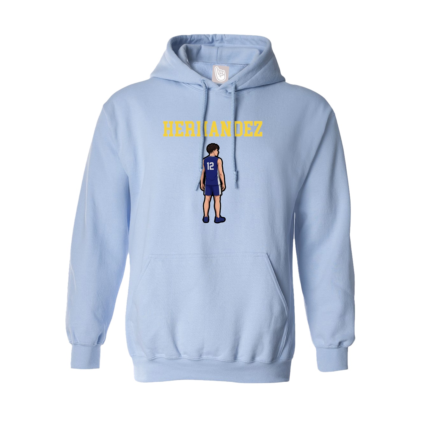 Hoodie — Shirsey in Light Blue