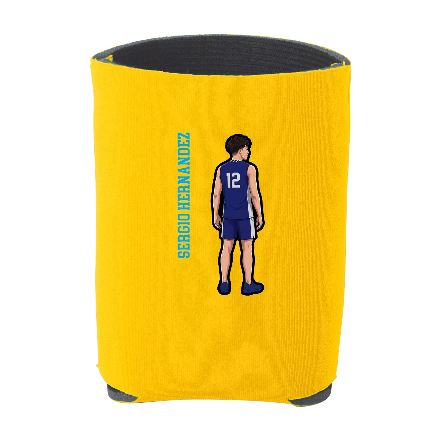 Can Holder — Name Vertical in Yellow