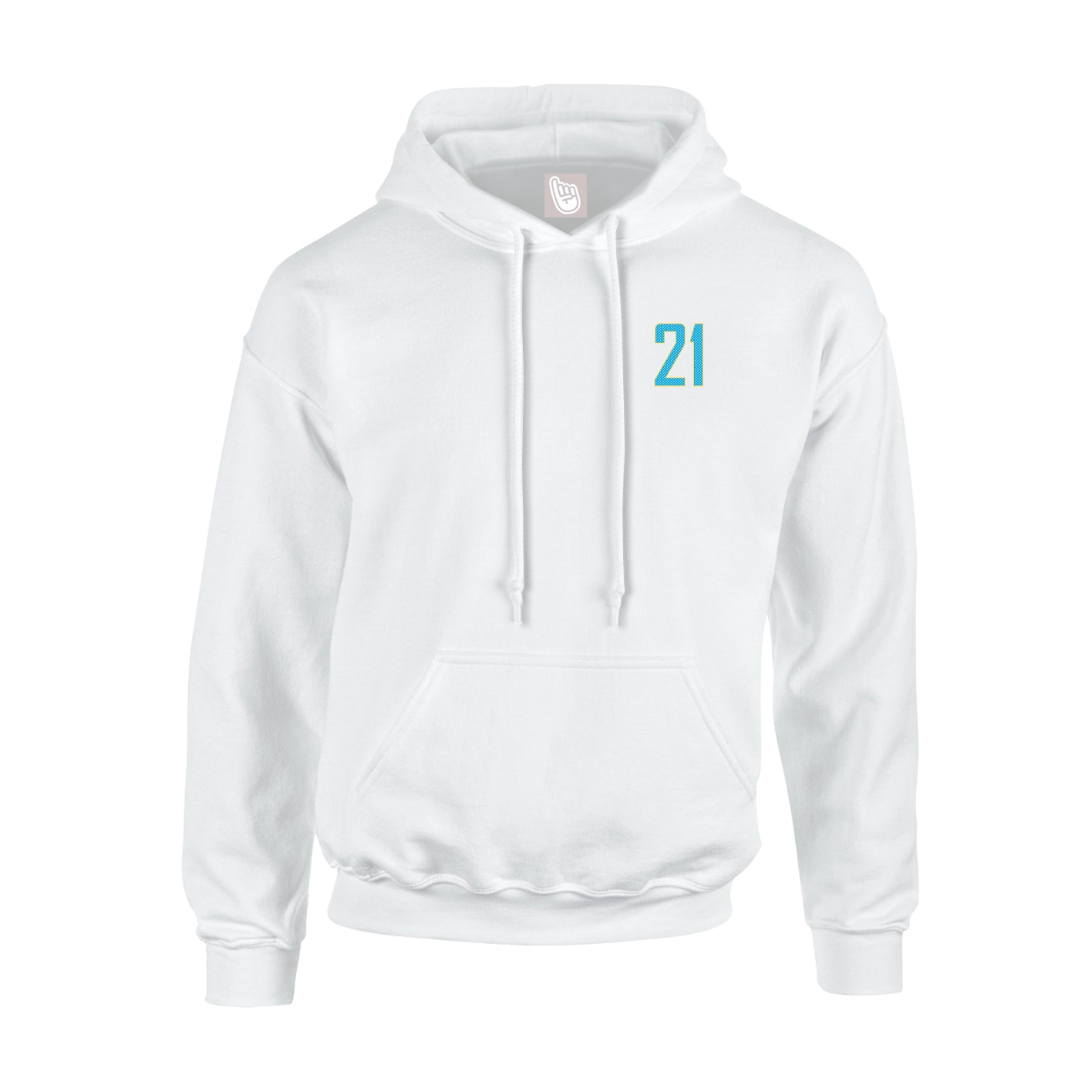 Youth Hoodie — Front Shirsy in White