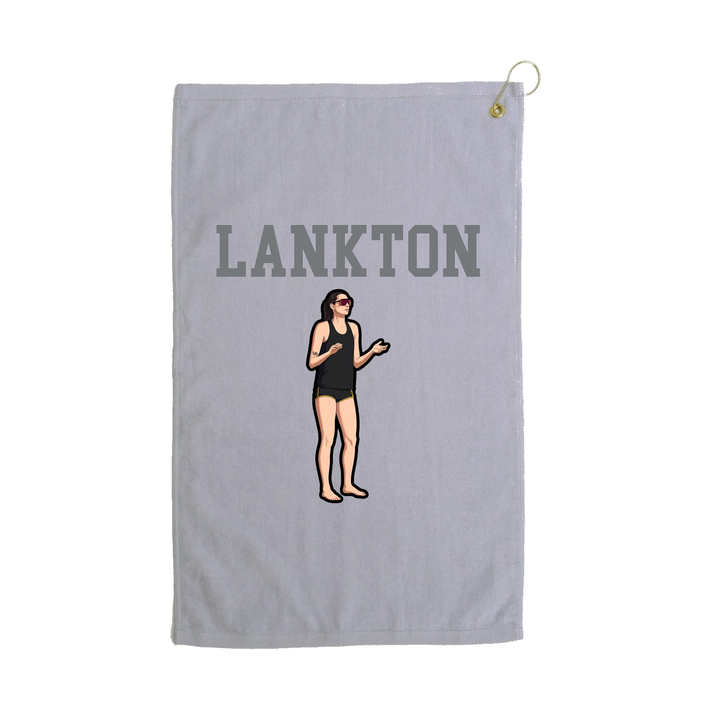 Golf Towel — Shirsey in Grey