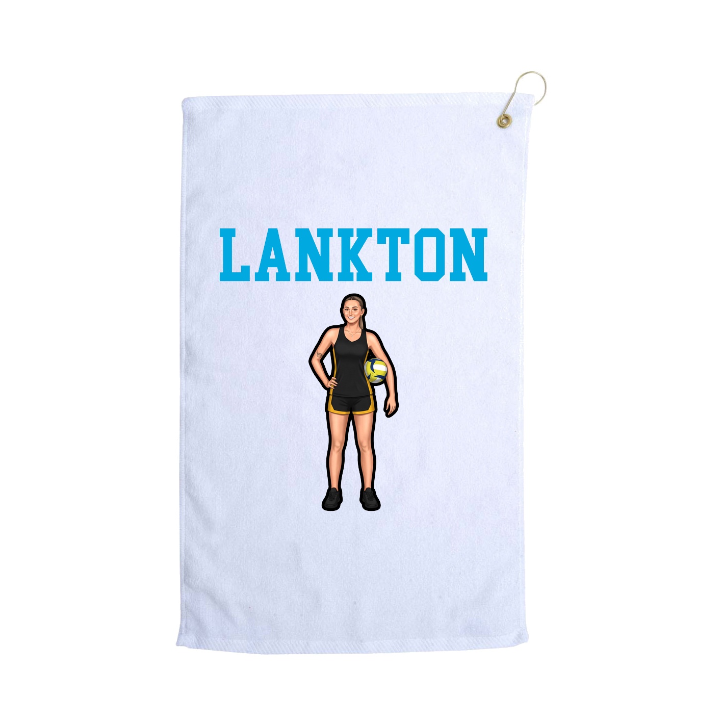Golf Towel — Shirsey in White