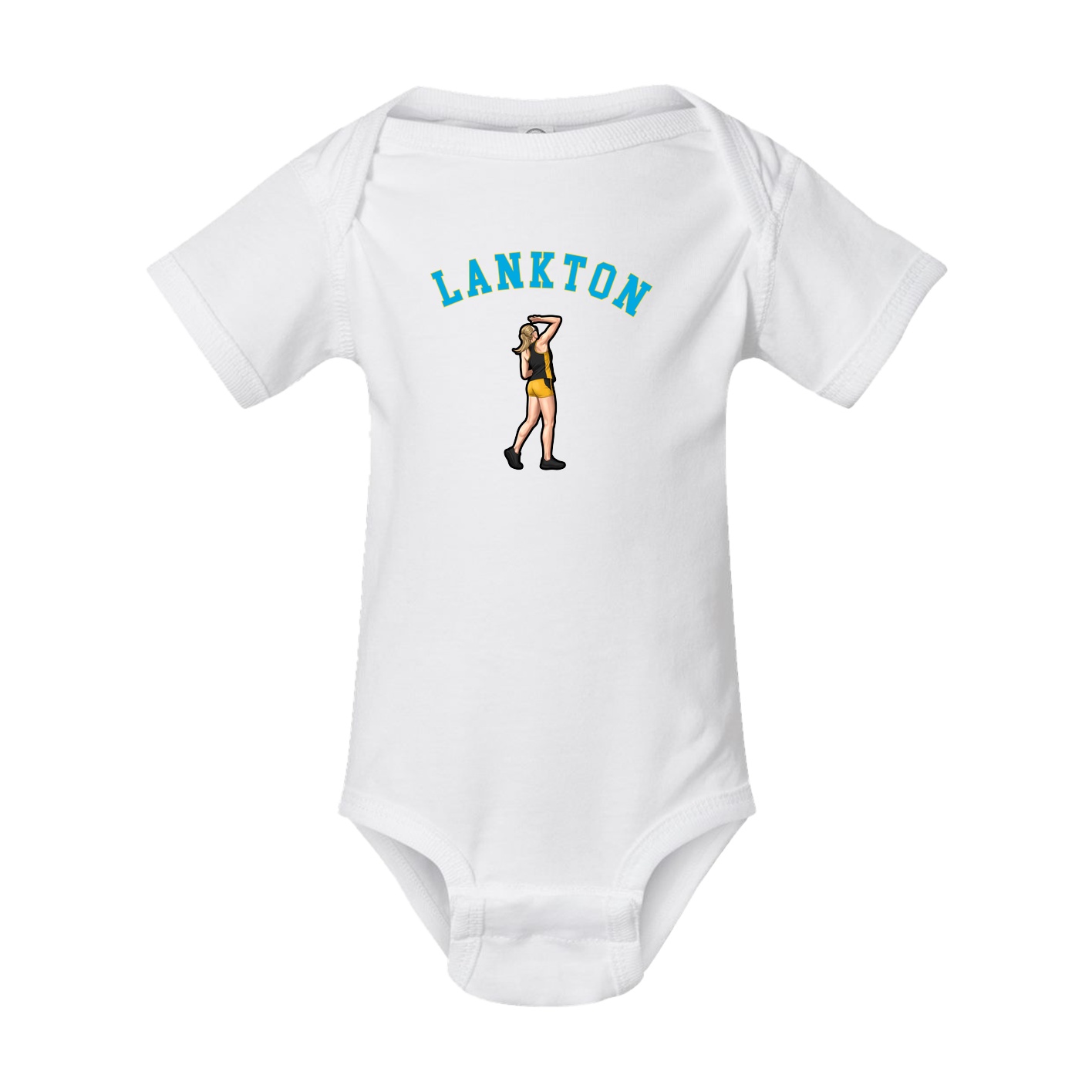 Baby Onesie — Shirsey Arch in White