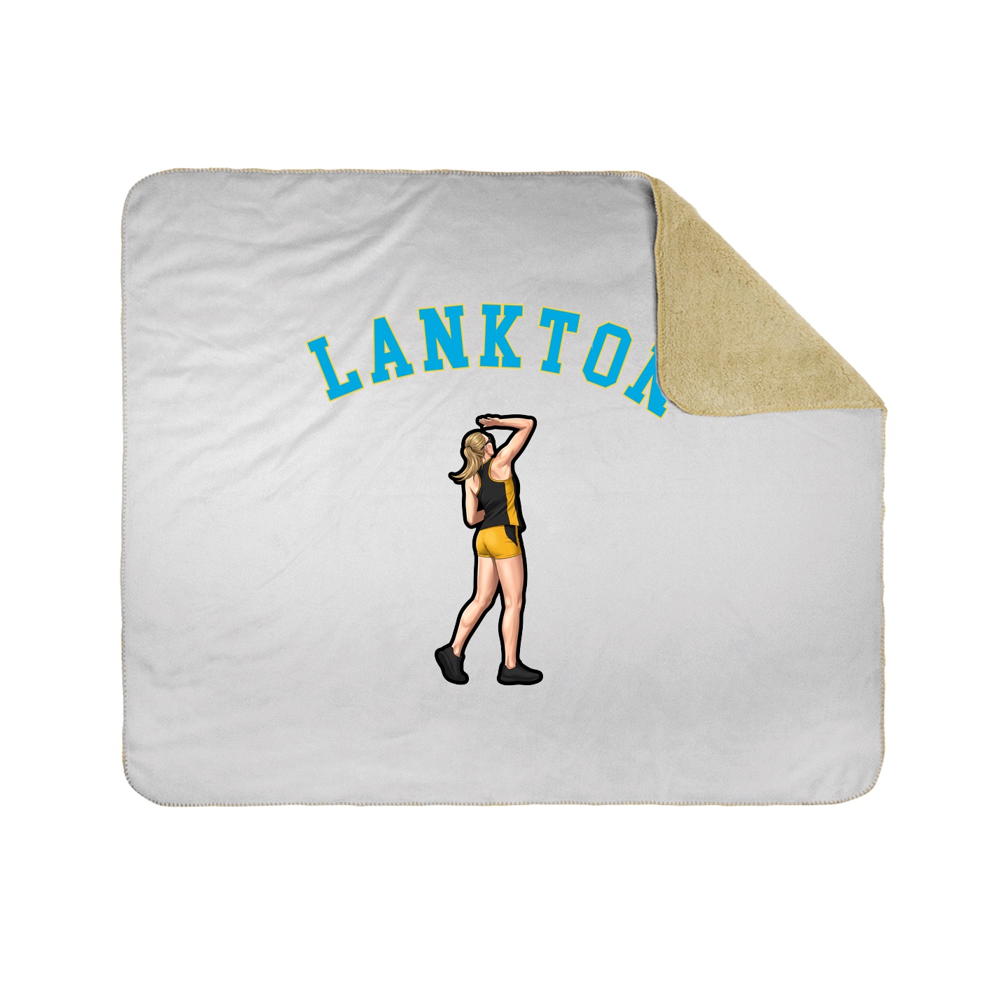 Throw Blanket — Shirsey Arch in White