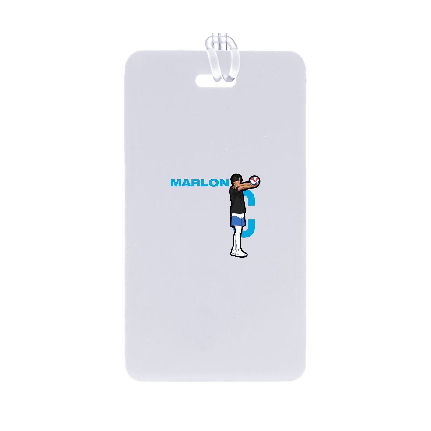 Bag Tag — Player Name in Classic