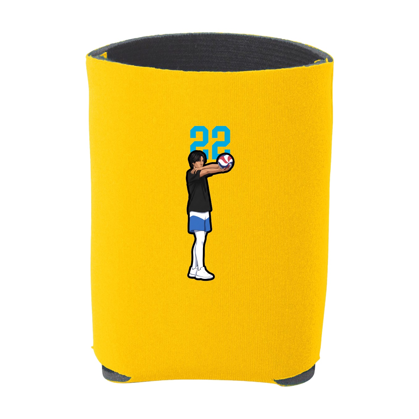 Can Holder — Number Top in Yellow