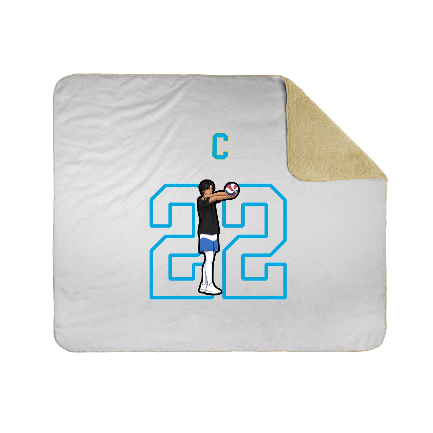 Throw Blanket — Shirsey Arch in White