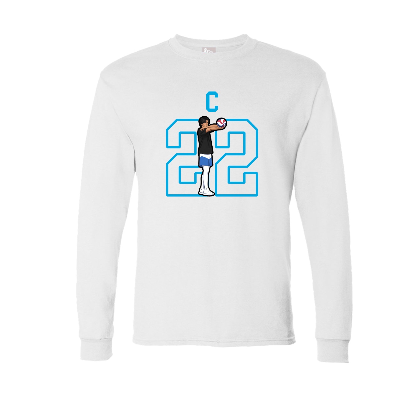 Long Sleeve Tee — Shirsey in White