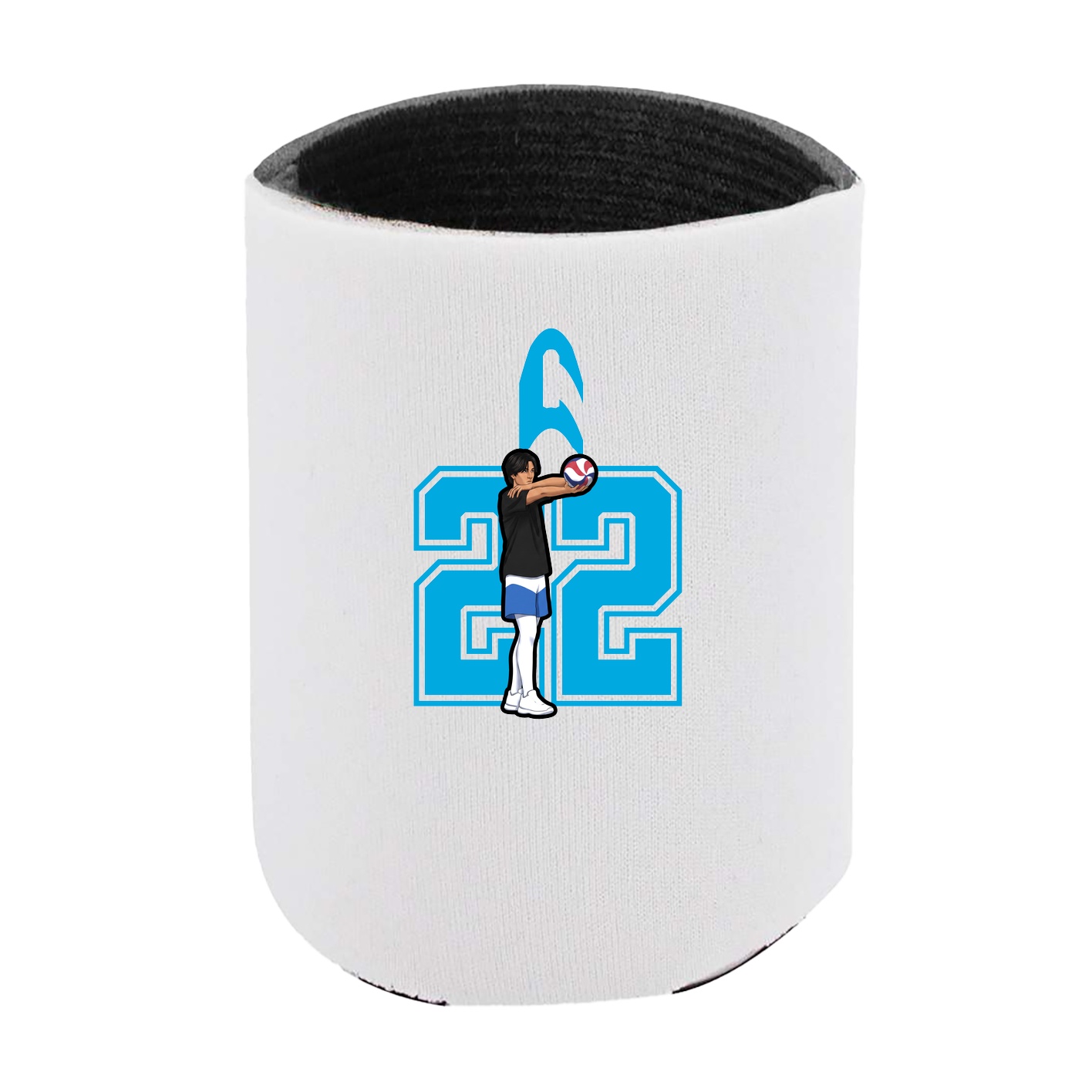 Can Holder — Number in White