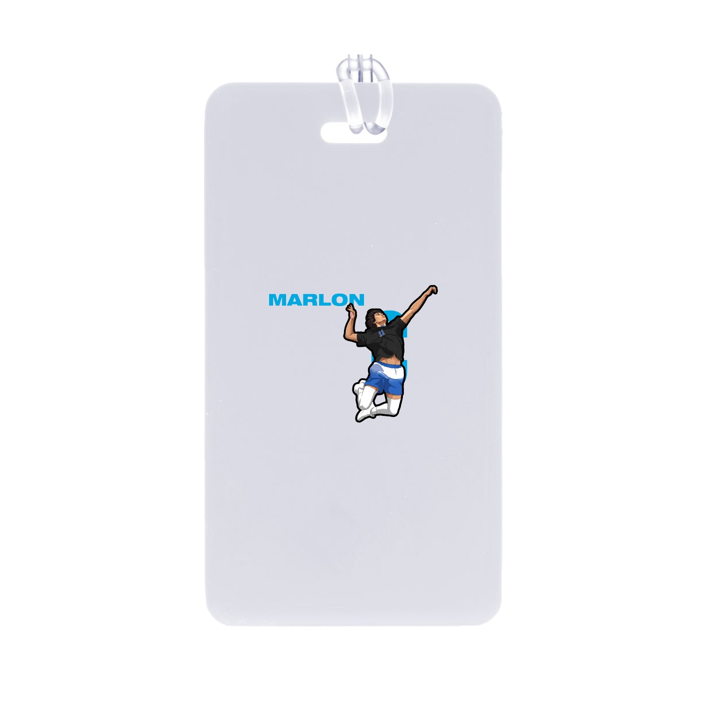 Bag Tag — Player Name in Classic