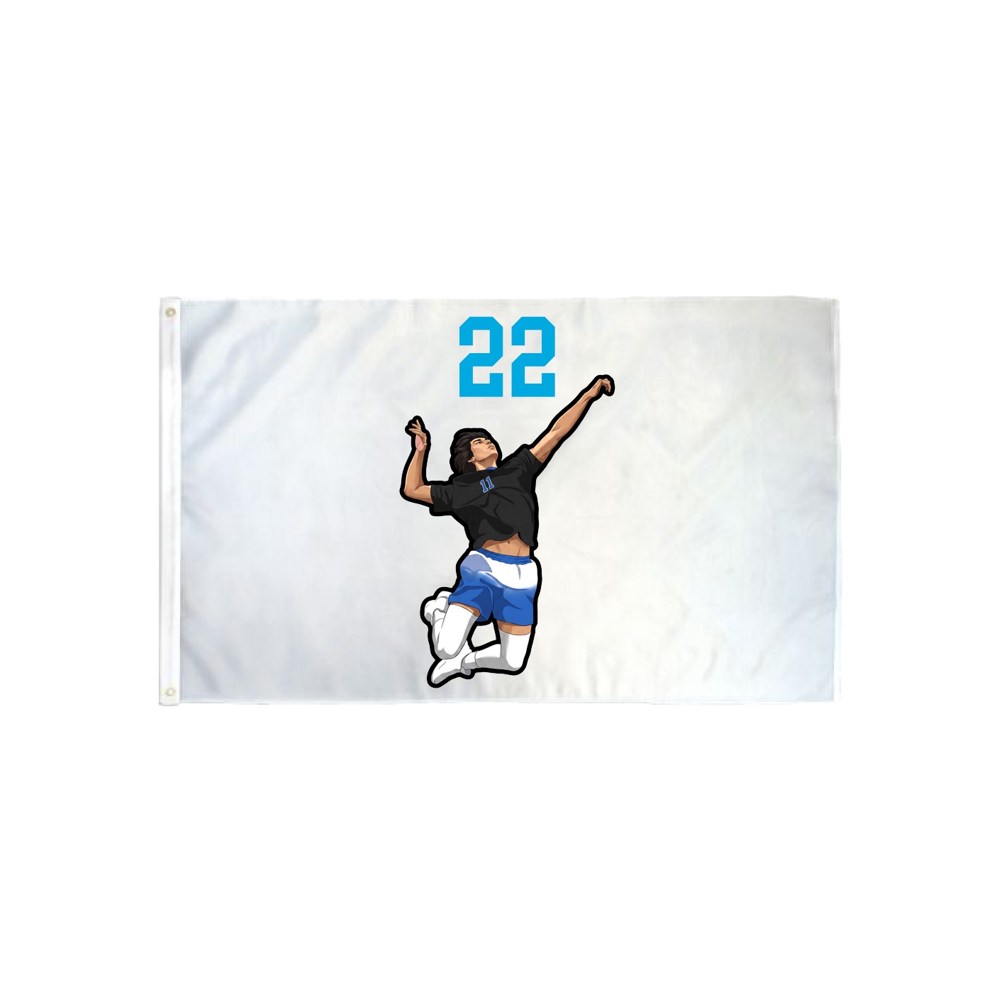3x5 Flag — Number Top in Classic