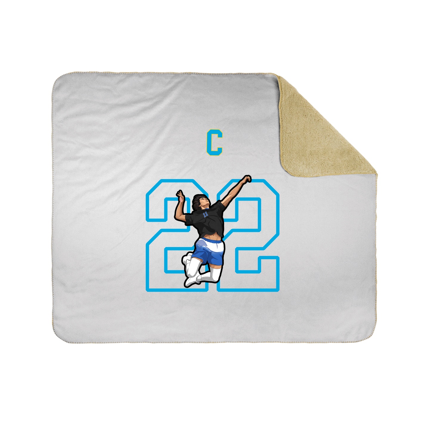 Throw Blanket — Shirsey Arch in White