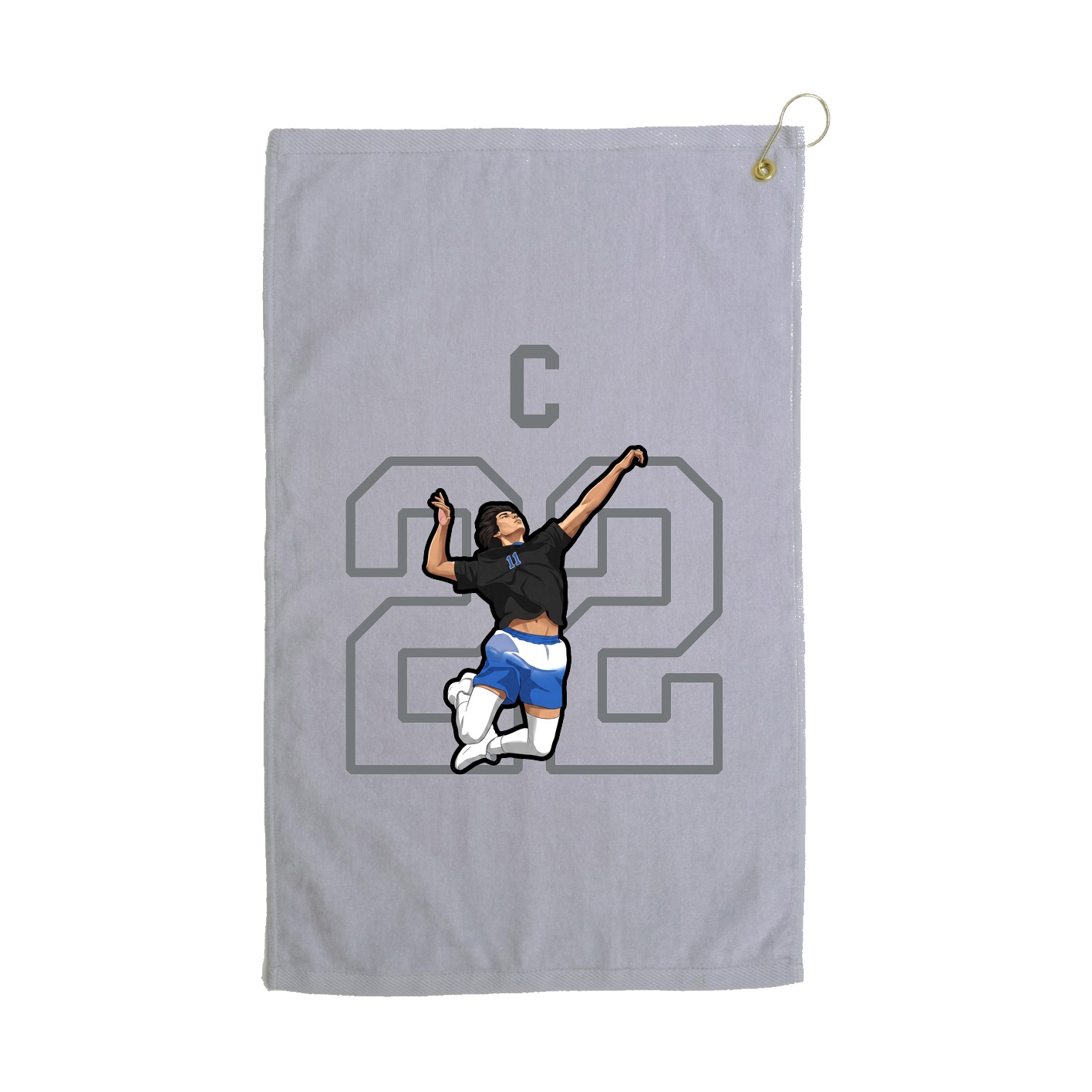 Golf Towel — Shirsey in Grey