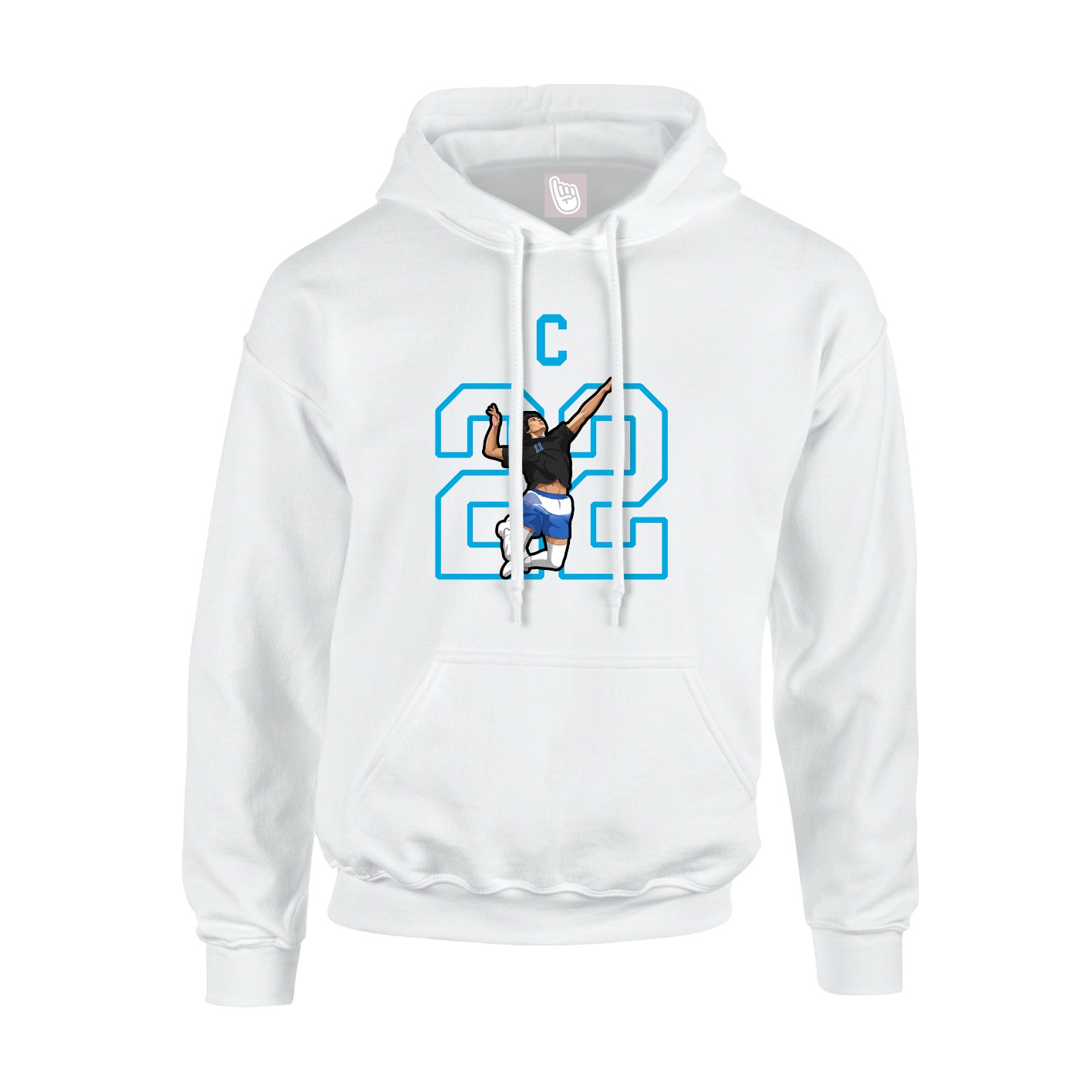 Youth Hoodie — Shirsey in White