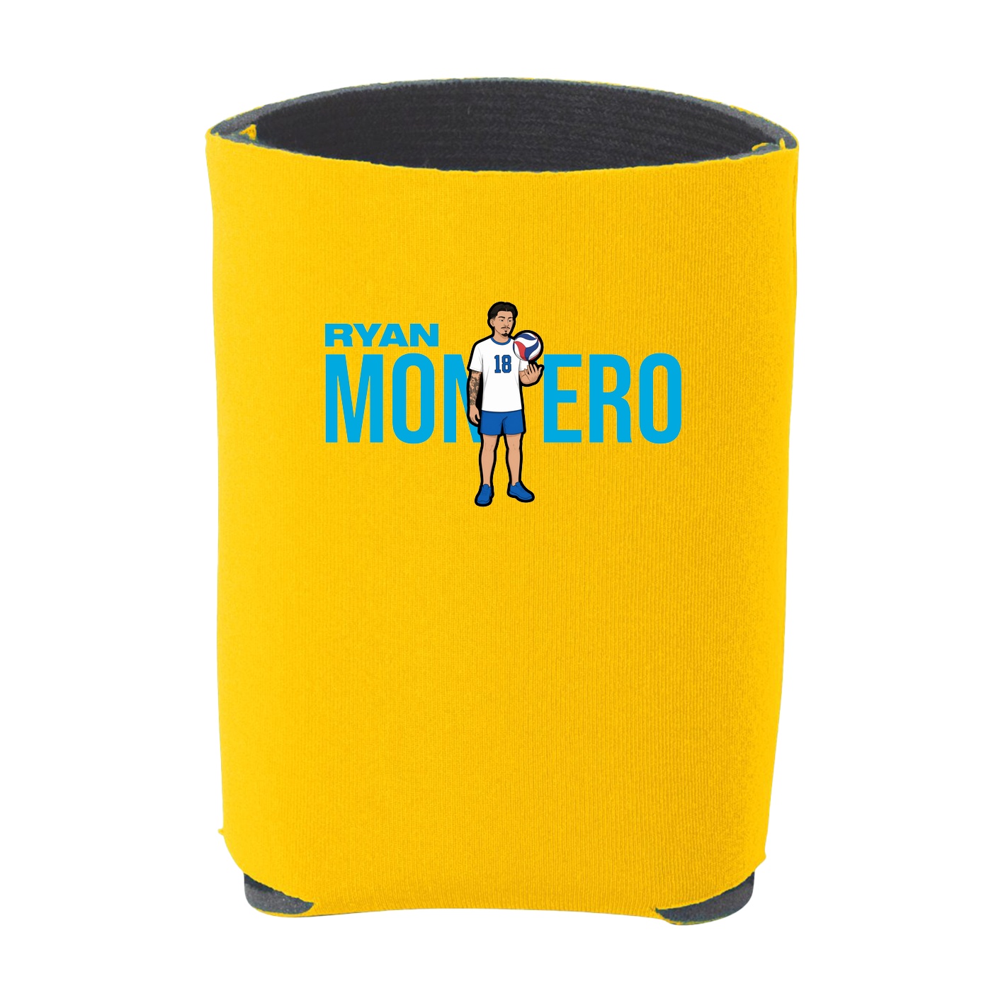 Can Holder — Player Name in Yellow