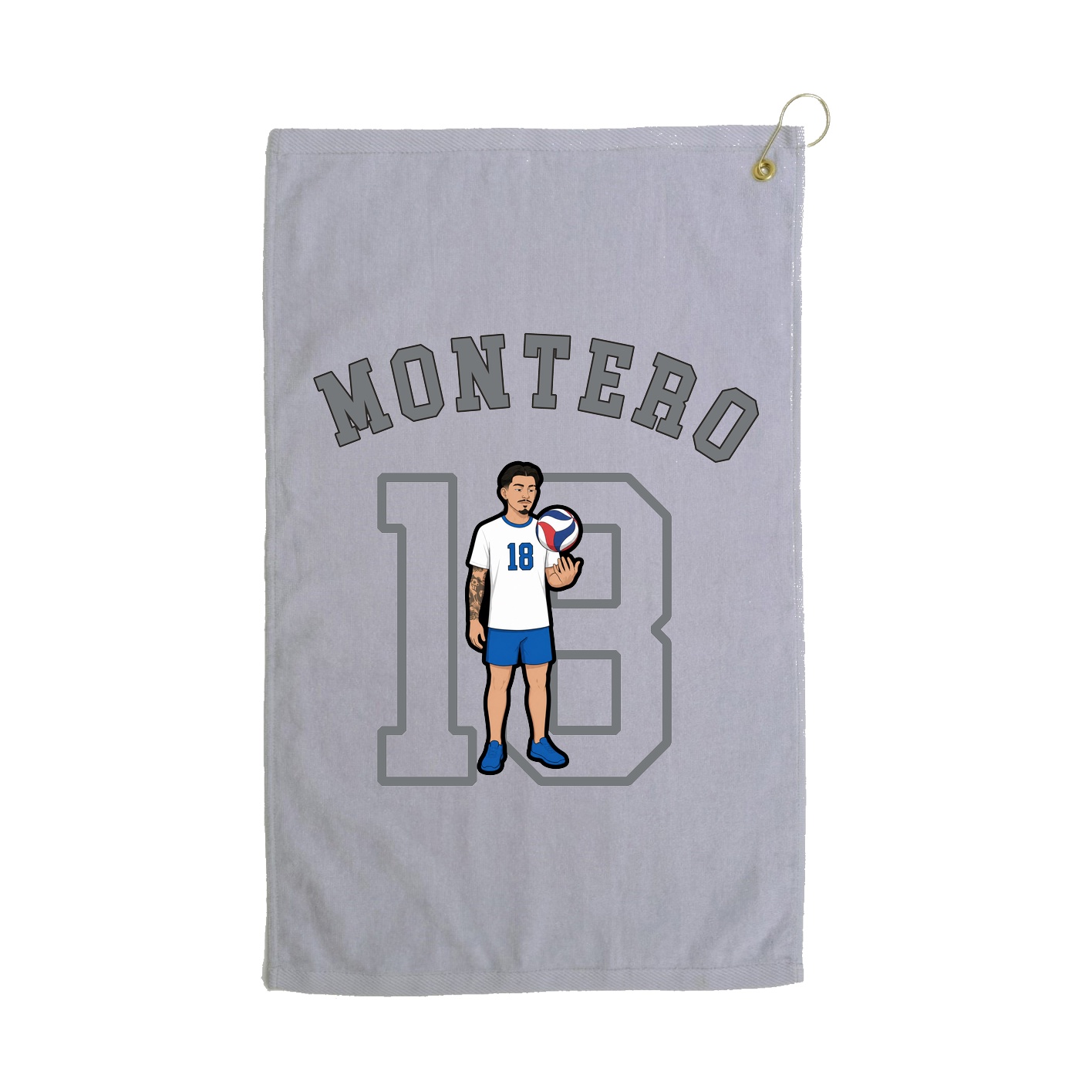 Golf Towel — Shirsey Arch in Grey