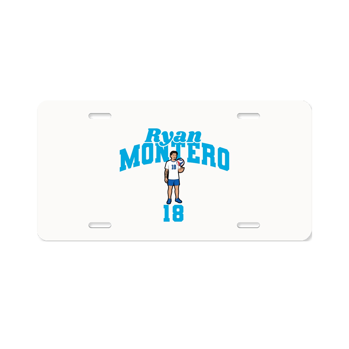 License Plate — Signature Arch in Classic